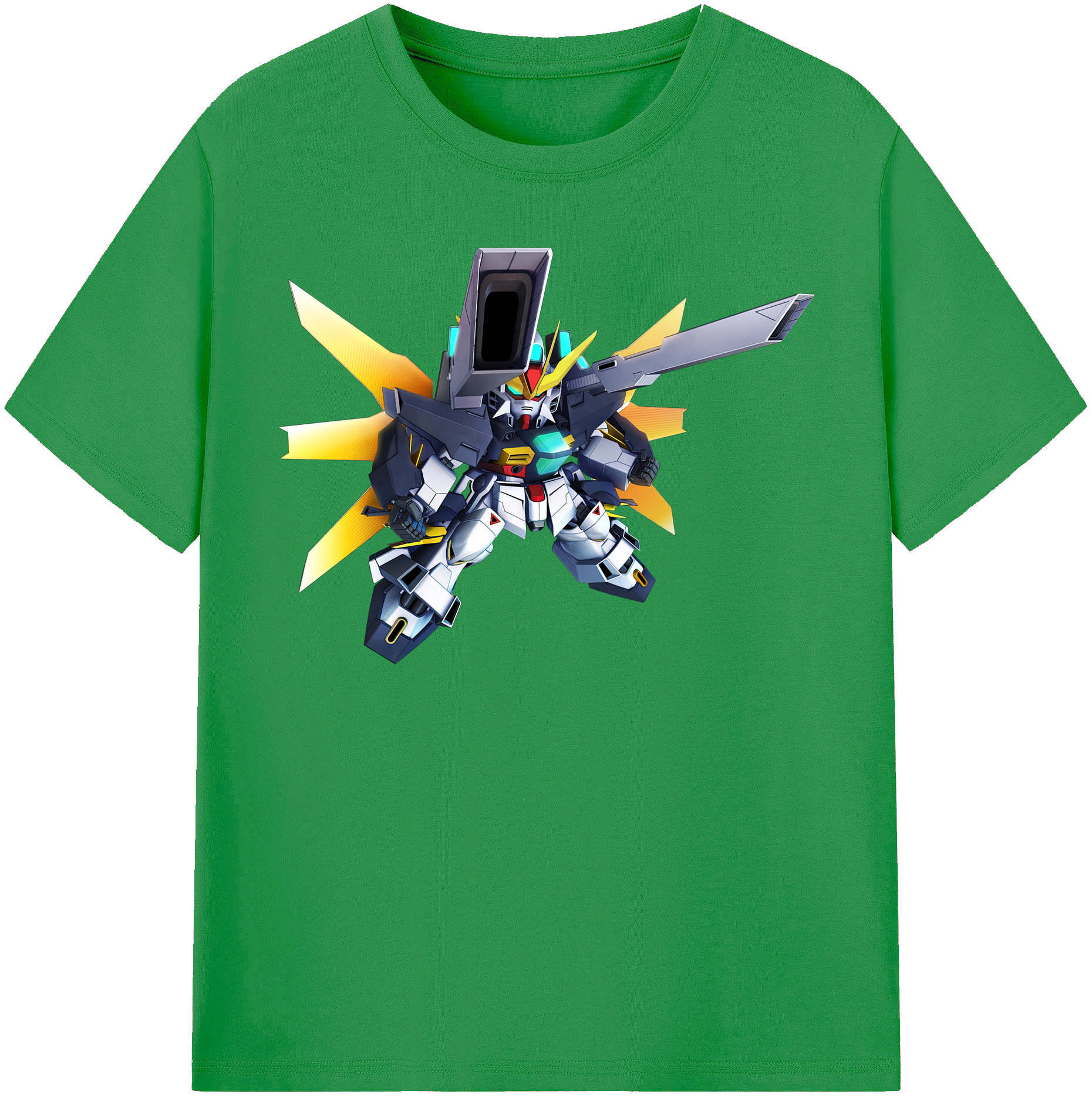 （画像用） 機動戦士ガンダム Mobile Suit Gundam レディースカジュアルプリントTシャツ（綿100％）