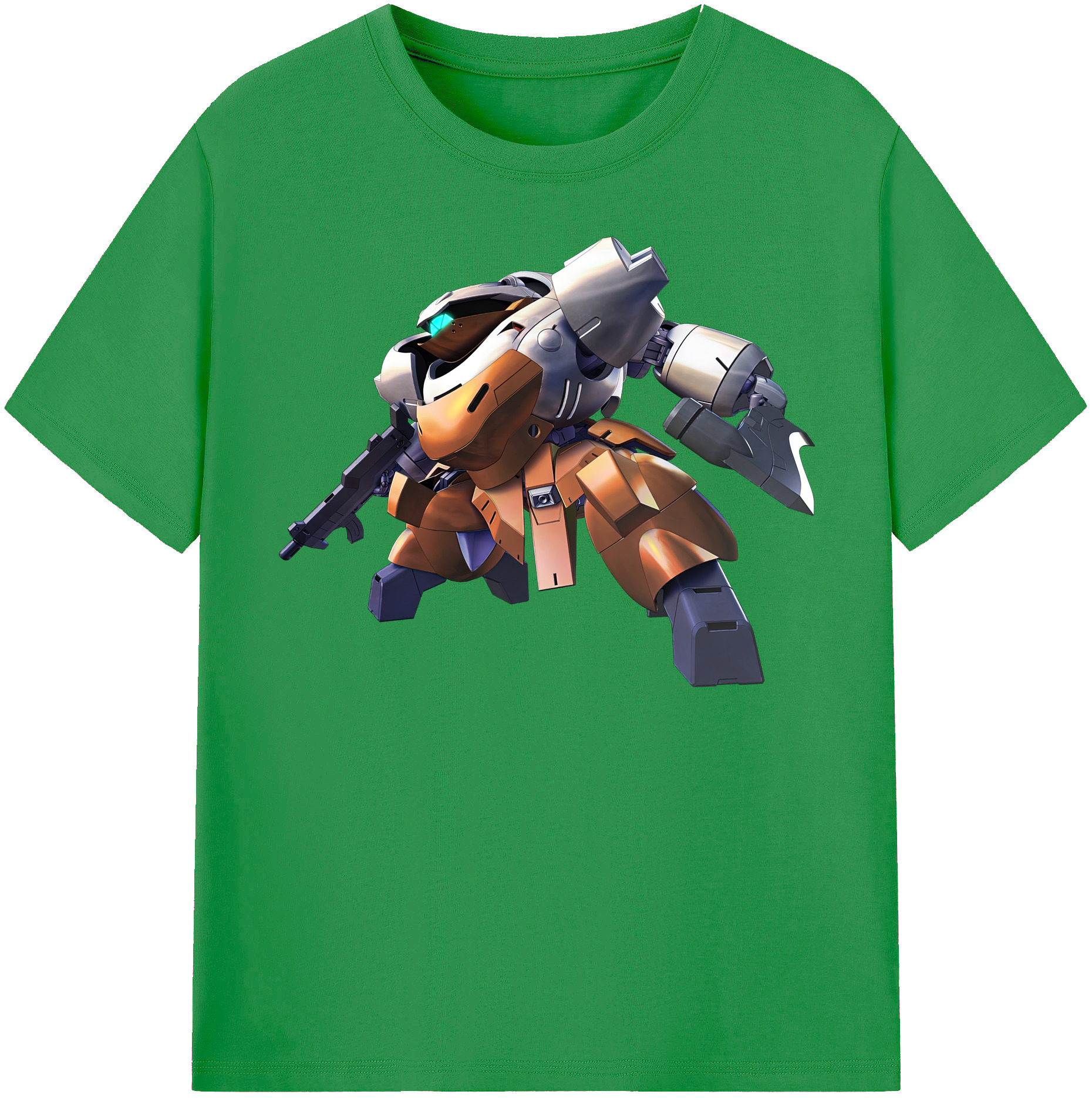 （画像用） 機動戦士ガンダム Mobile Suit Gundam レディースカジュアルプリントTシャツ（綿100％）