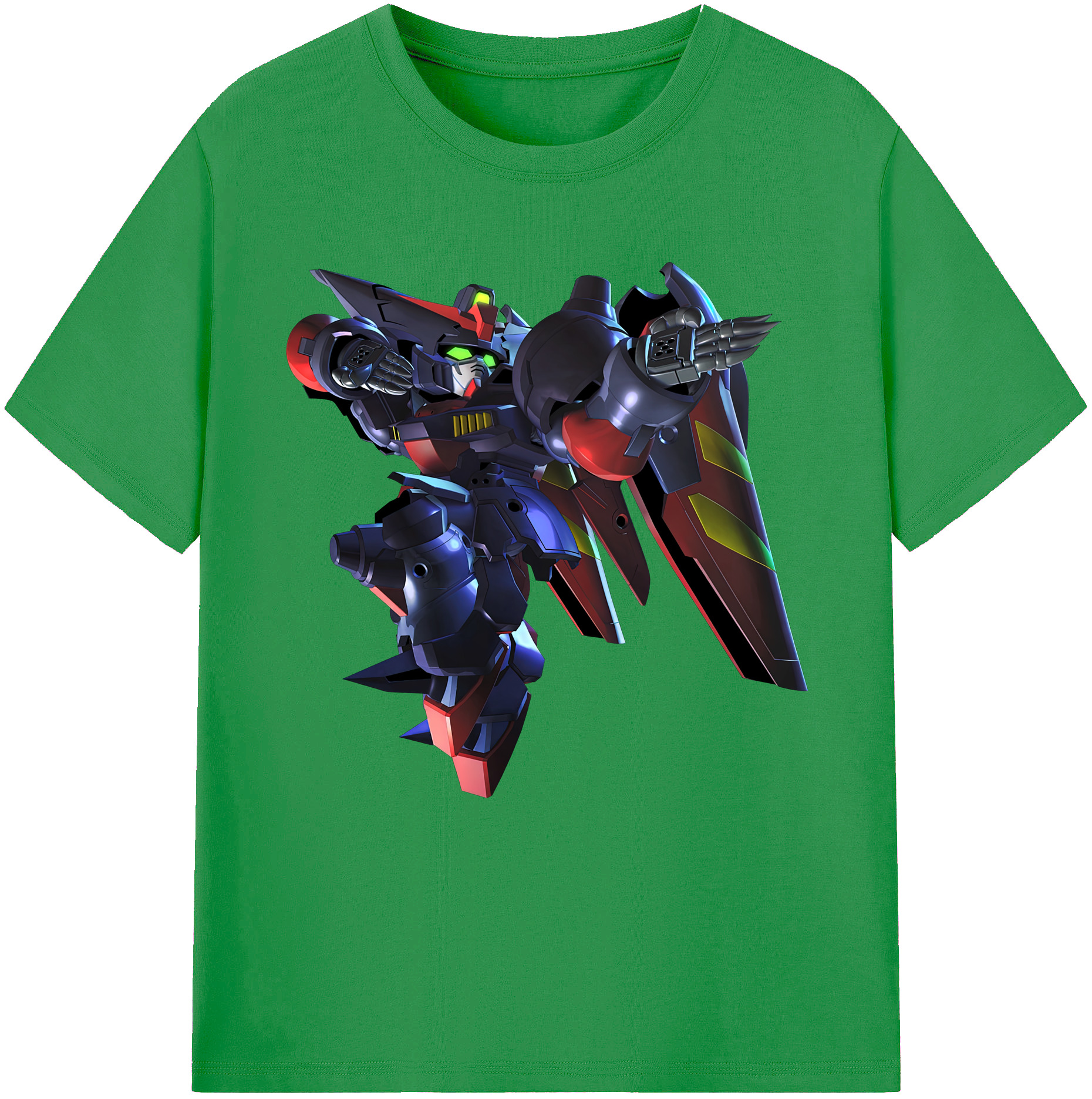 （画像用） 機動戦士ガンダム Mobile Suit Gundam レディースカジュアルプリントTシャツ（綿100％）