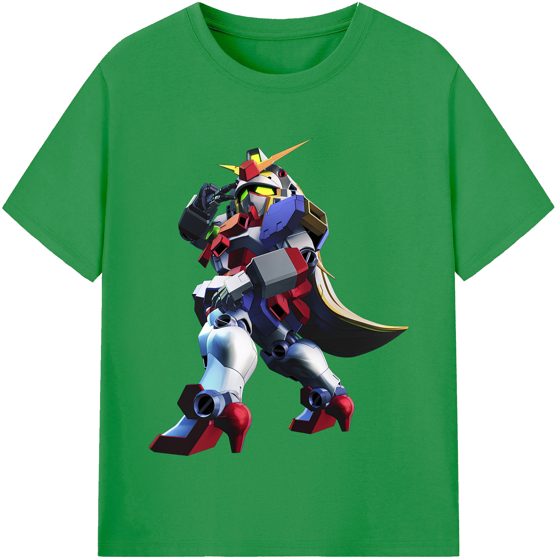 （画像用） 機動戦士ガンダム Mobile Suit Gundam レディースカジュアルプリントTシャツ（綿100％）