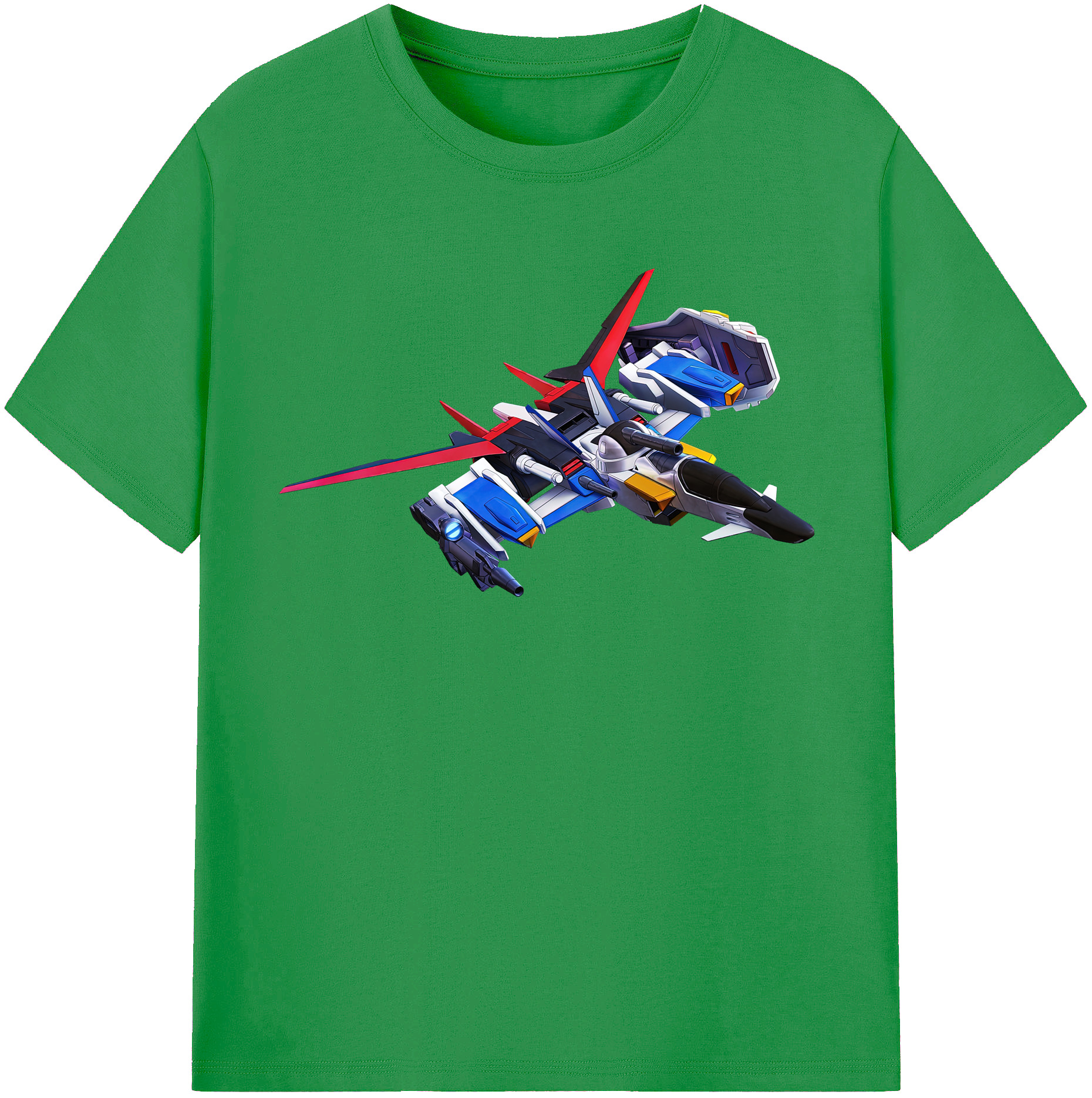 （画像用） 機動戦士ガンダム Mobile Suit Gundam レディースカジュアルプリントTシャツ（綿100％）
