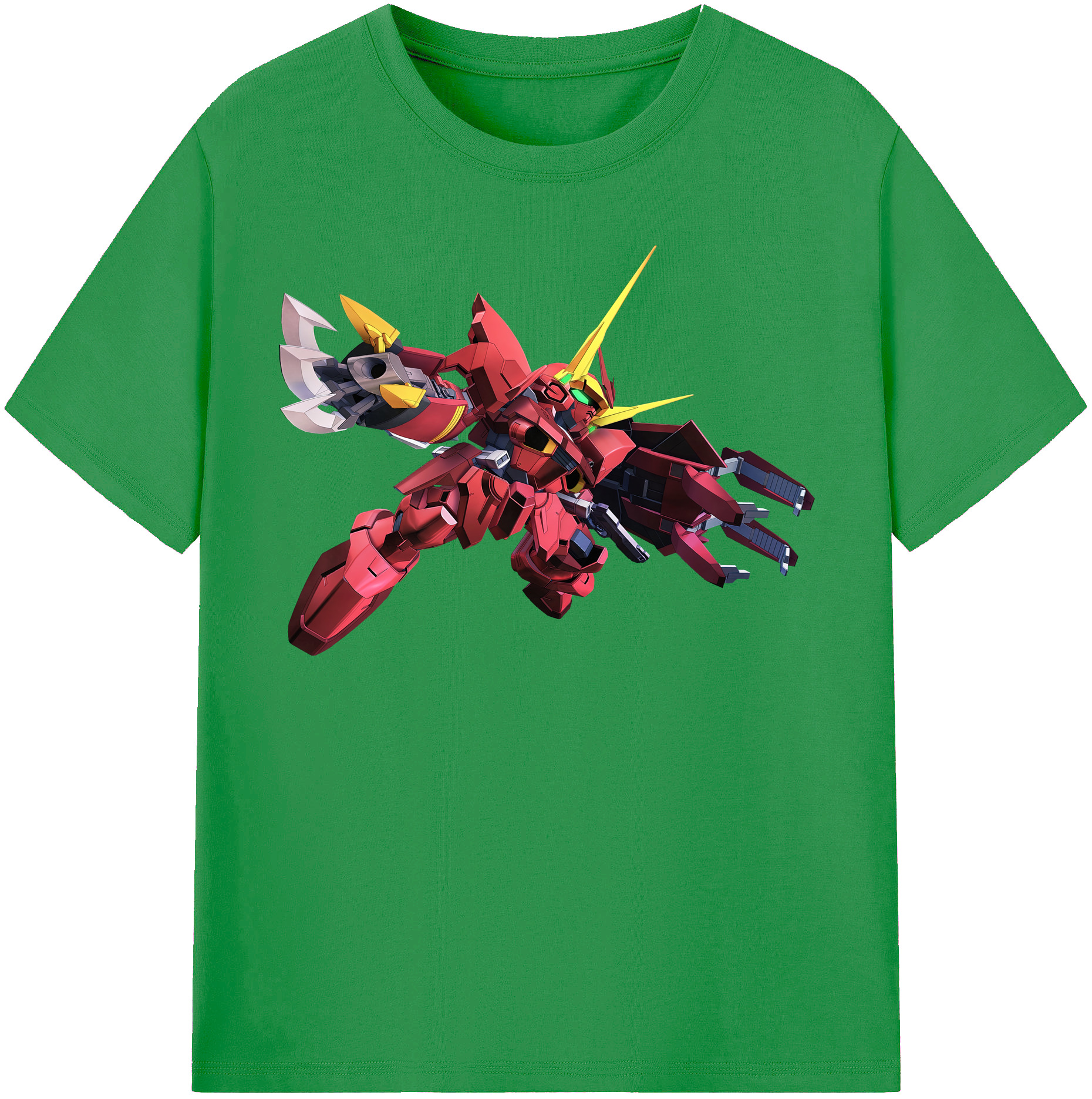 （画像用） 機動戦士ガンダム Mobile Suit Gundam レディースカジュアルプリントTシャツ（綿100％）