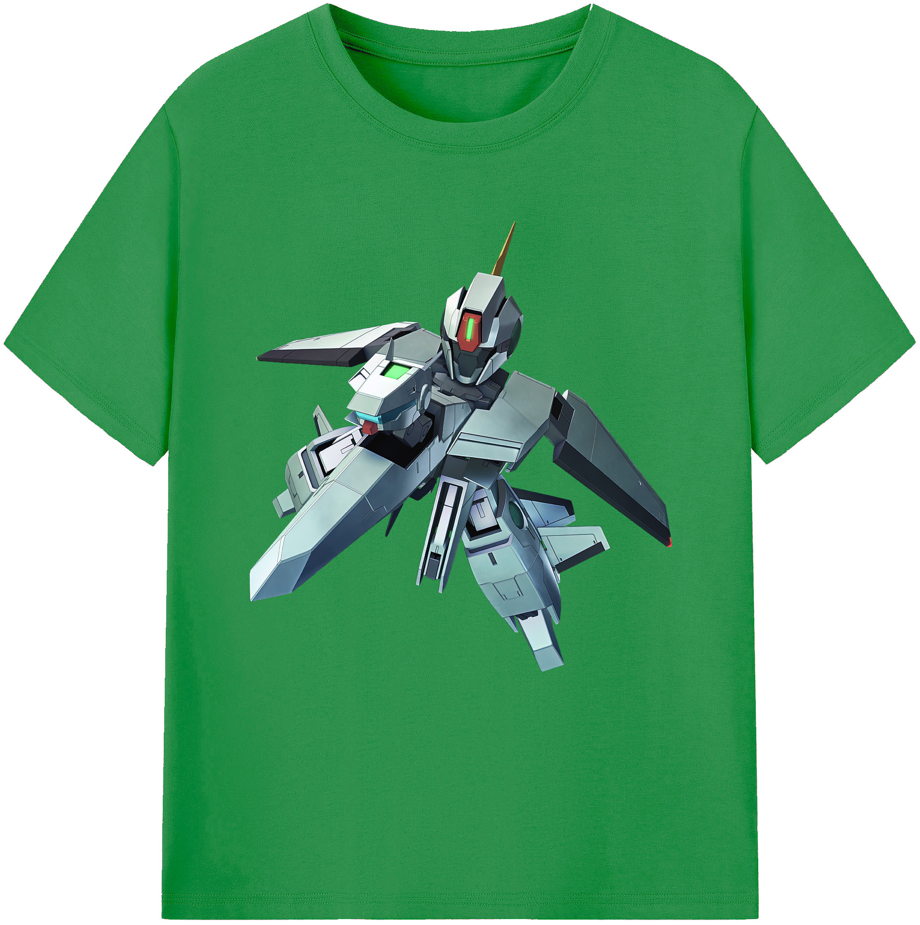 （画像用） 機動戦士ガンダム Mobile Suit Gundam レディースカジュアルプリントTシャツ（綿100％）