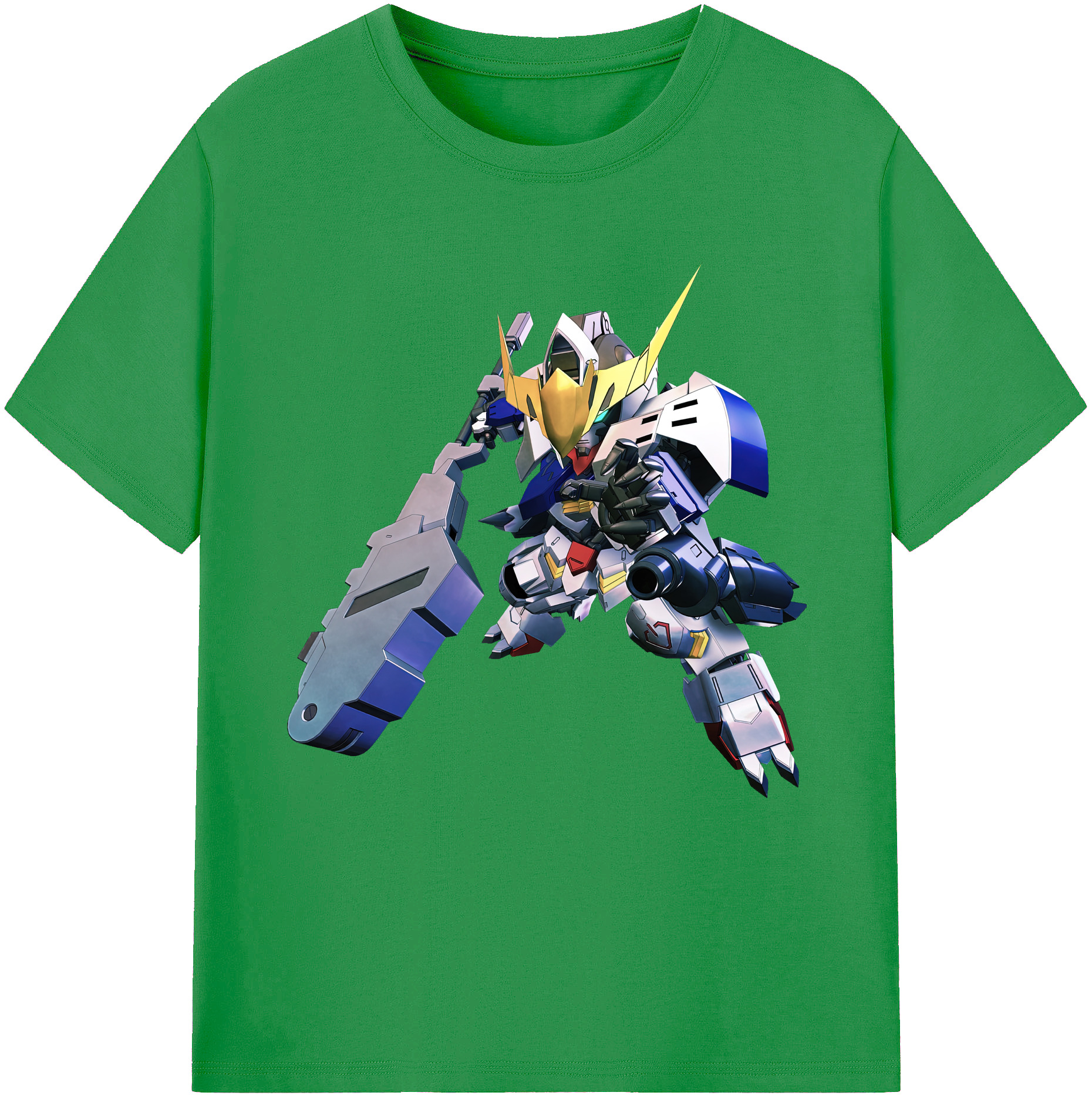 （画像用） 機動戦士ガンダム Mobile Suit Gundam レディースカジュアルプリントTシャツ（綿100％）