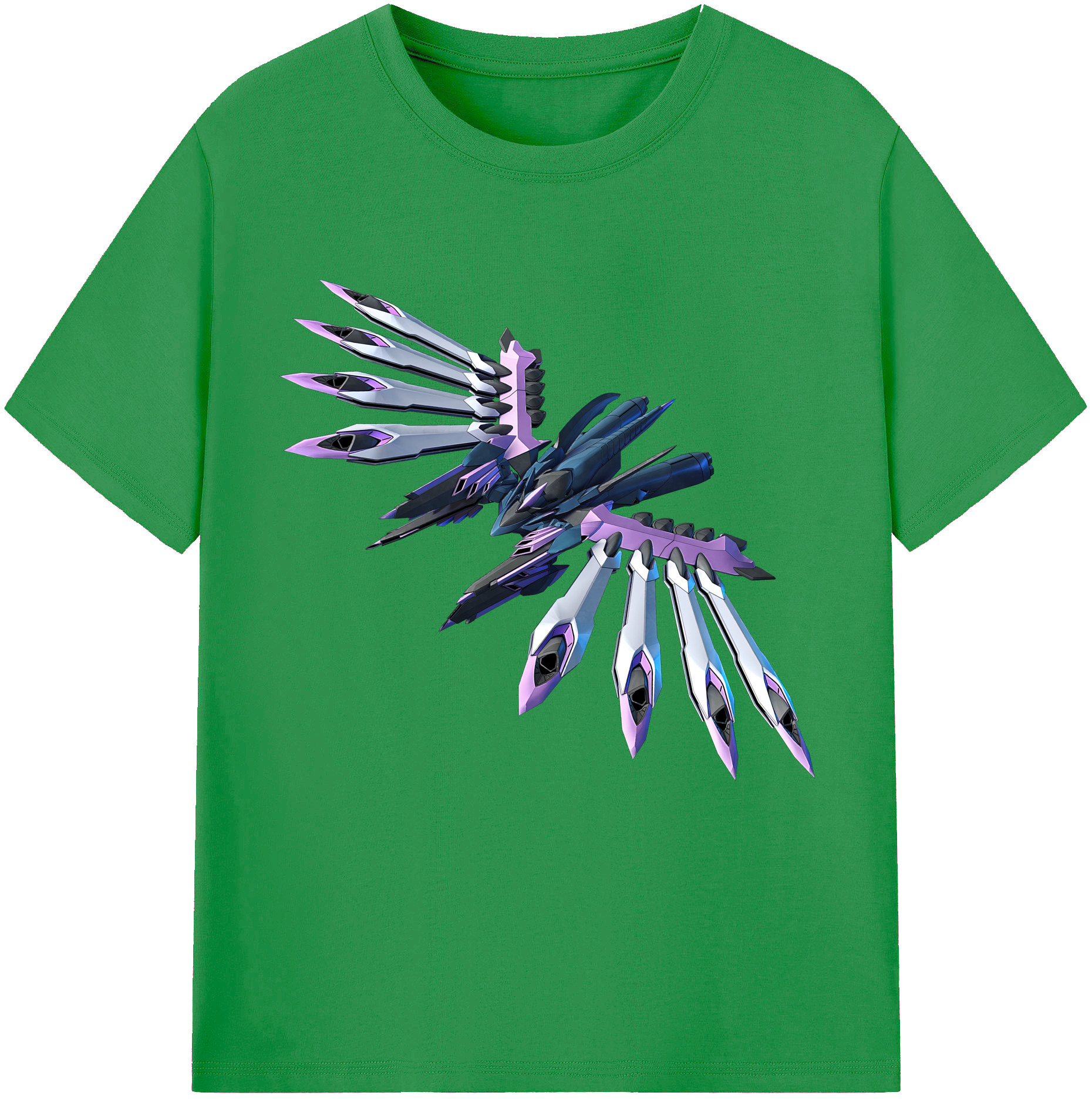 （画像用） 機動戦士ガンダム Mobile Suit Gundam レディースカジュアルプリントTシャツ（綿100％）