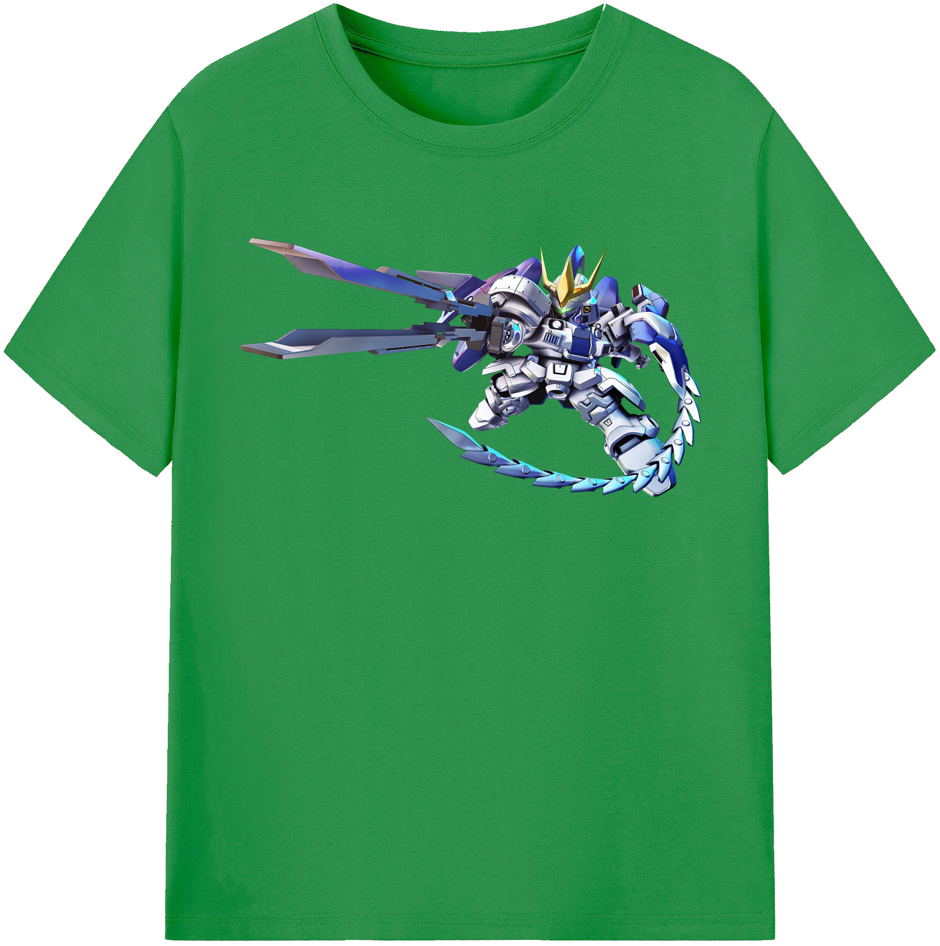 （画像用） 機動戦士ガンダム Mobile Suit Gundam レディースカジュアルプリントTシャツ（綿100％）