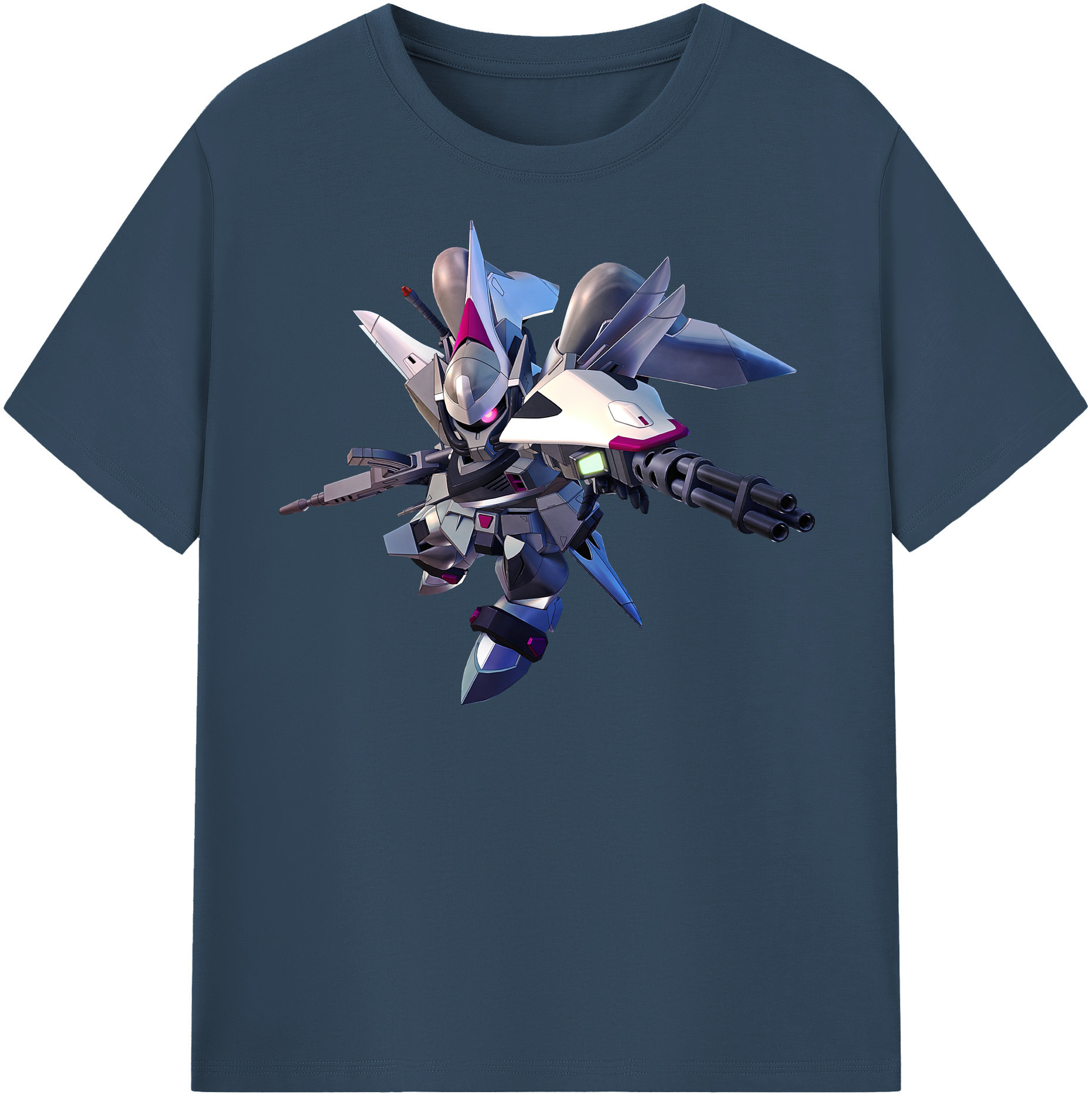 （画像用） 機動戦士ガンダム Mobile Suit Gundam レディースカジュアルプリントTシャツ（綿100％）