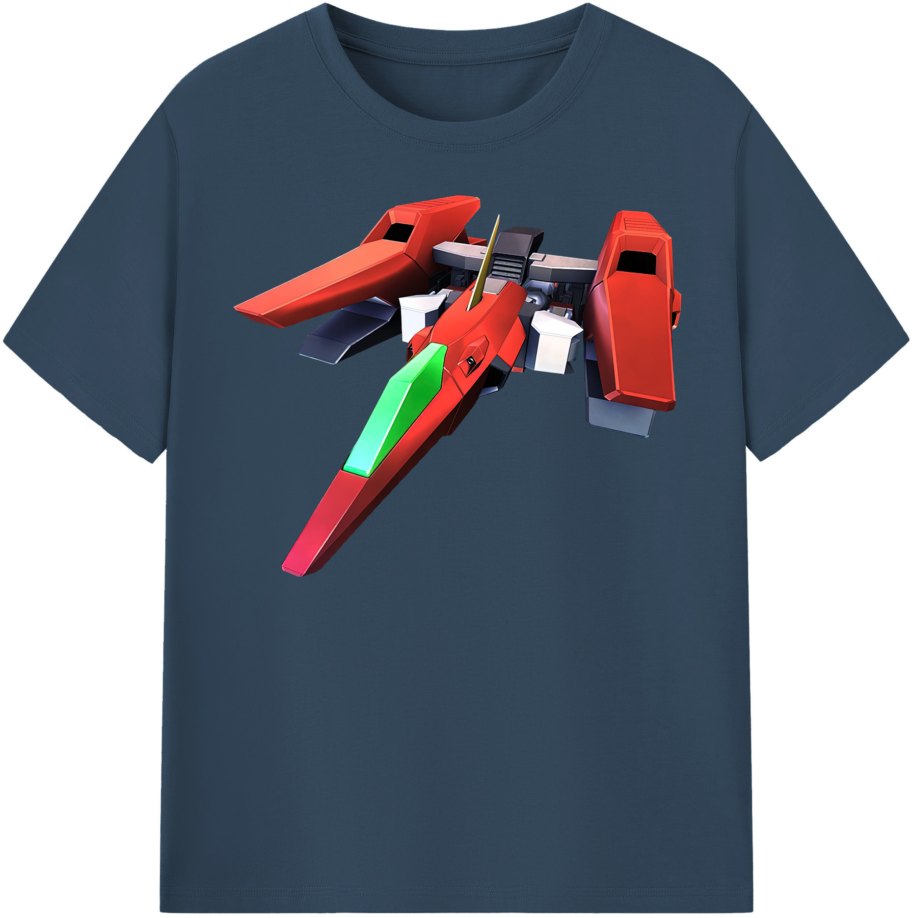 （画像用） 機動戦士ガンダム Mobile Suit Gundam レディースカジュアルプリントTシャツ（綿100％）