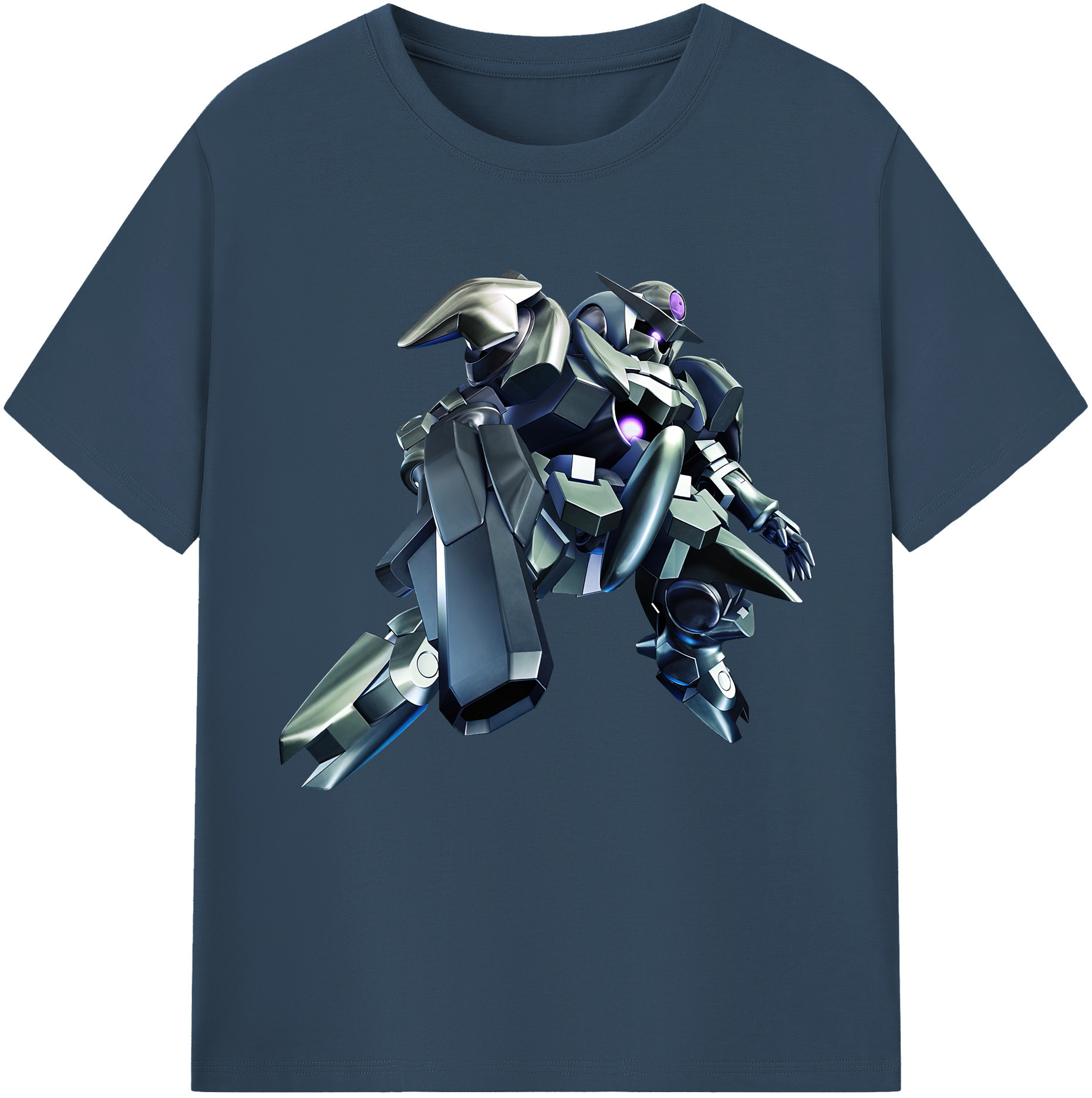 （画像用） 機動戦士ガンダム Mobile Suit Gundam レディースカジュアルプリントTシャツ（綿100％）