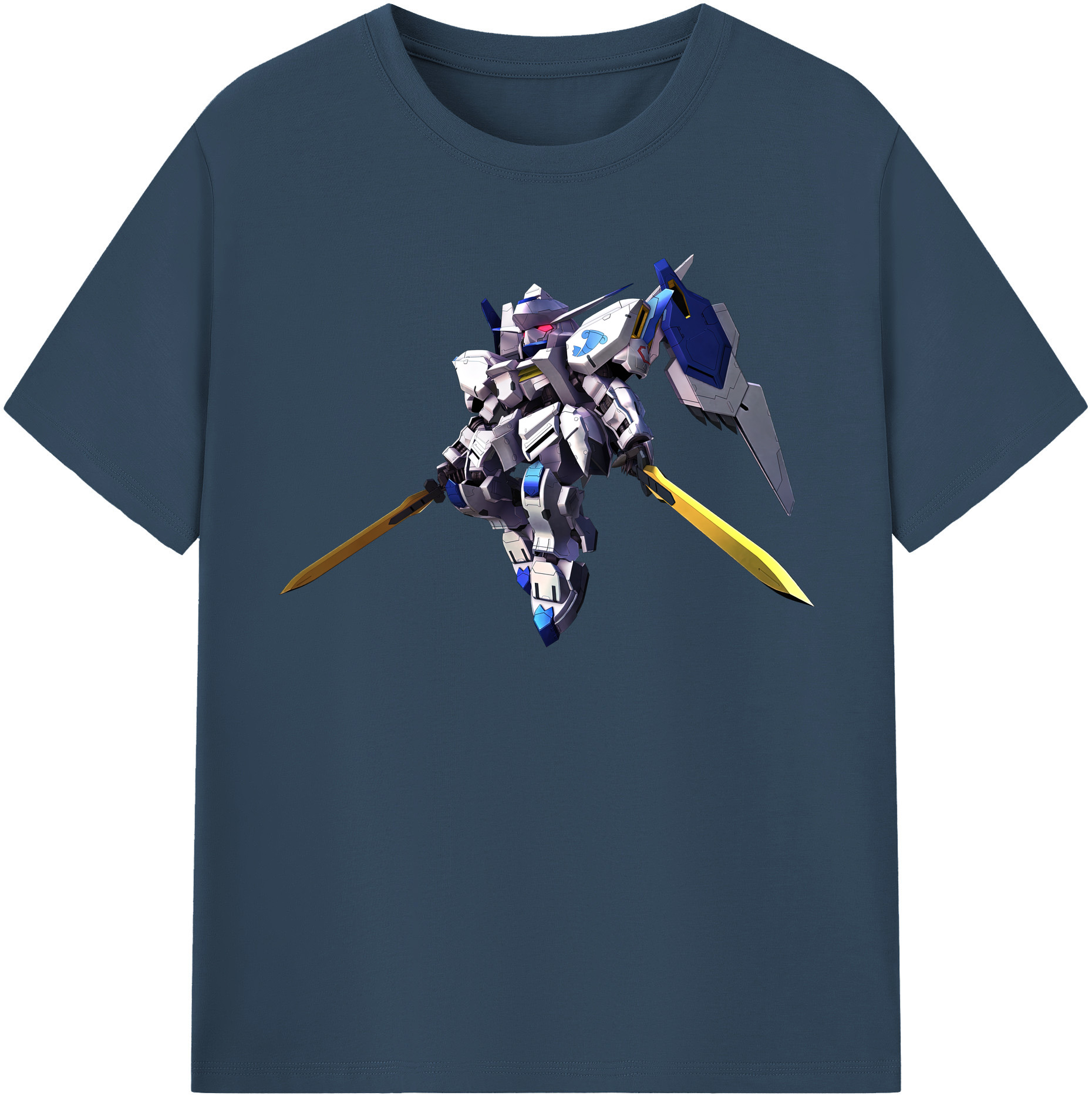 （画像用） 機動戦士ガンダム Mobile Suit Gundam レディースカジュアルプリントTシャツ（綿100％）