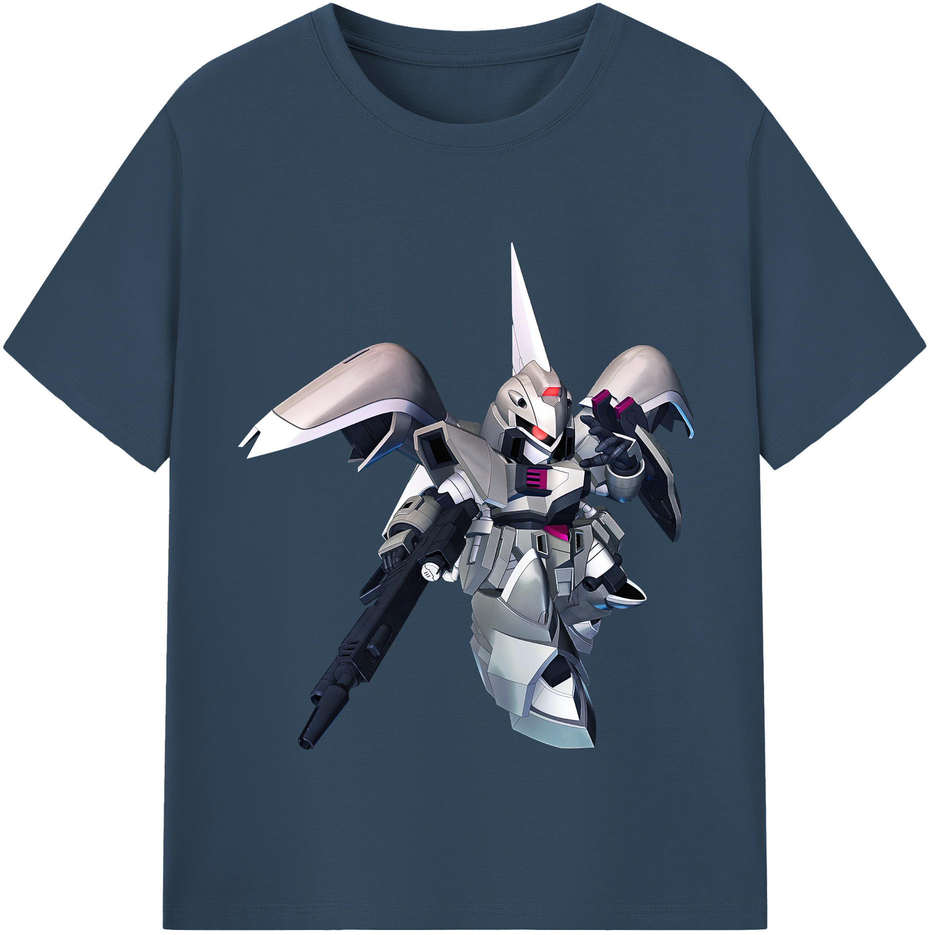 （画像用） 機動戦士ガンダム Mobile Suit Gundam レディースカジュアルプリントTシャツ（綿100％）