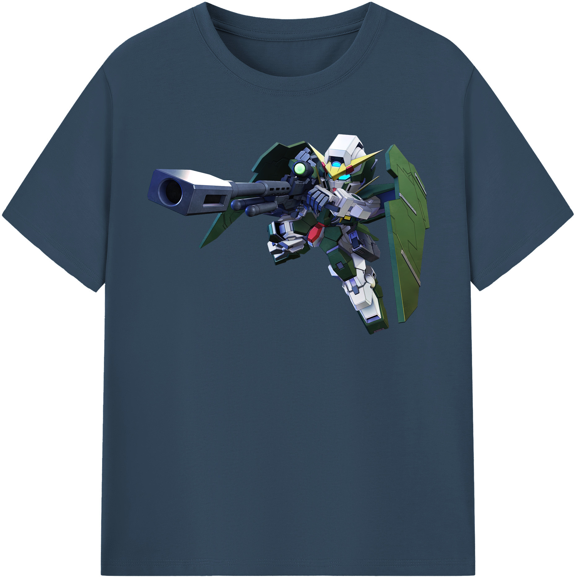 （画像用） 機動戦士ガンダム Mobile Suit Gundam レディースカジュアルプリントTシャツ（綿100％）