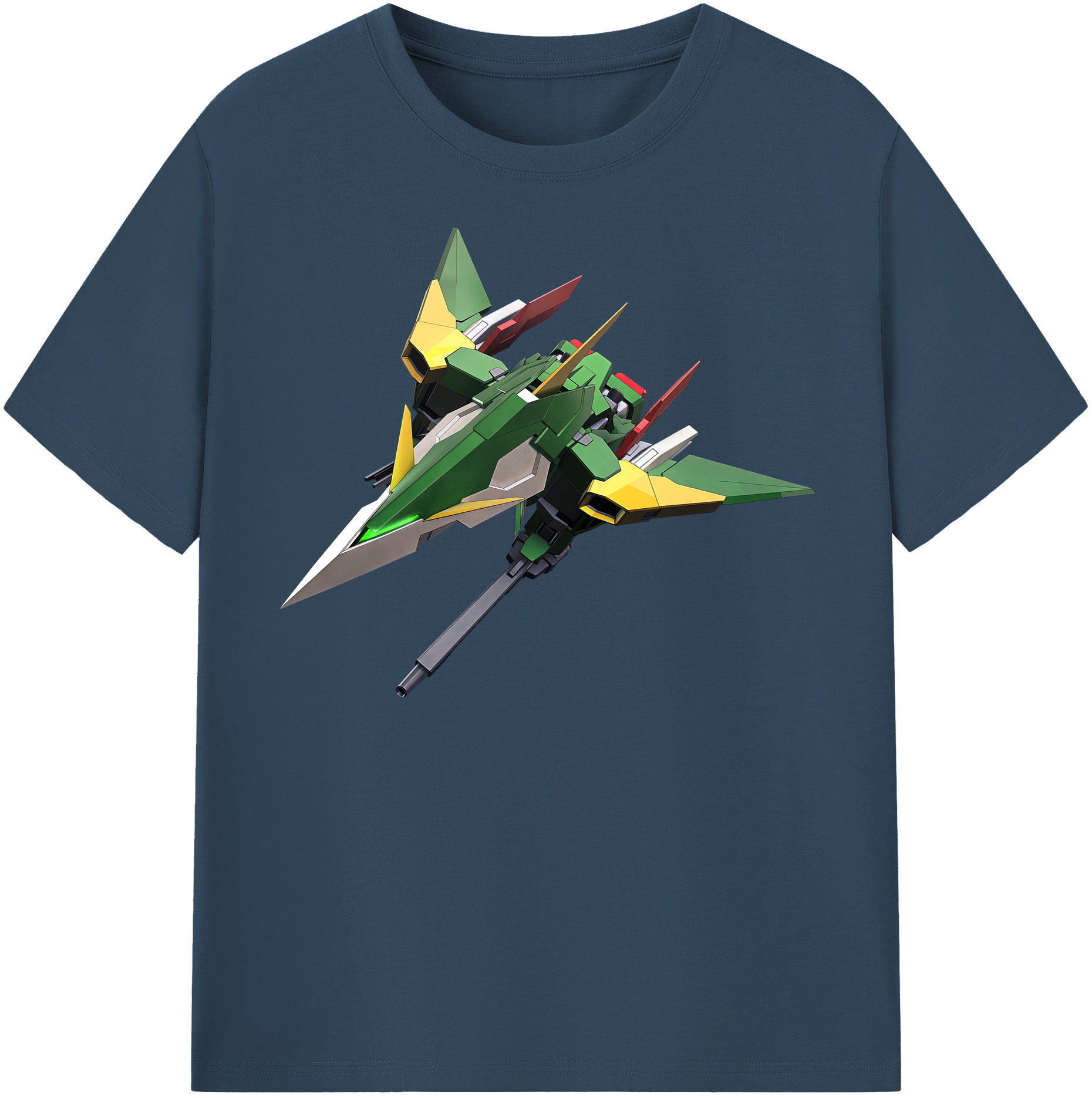 （画像用） 機動戦士ガンダム Mobile Suit Gundam レディースカジュアルプリントTシャツ（綿100％）