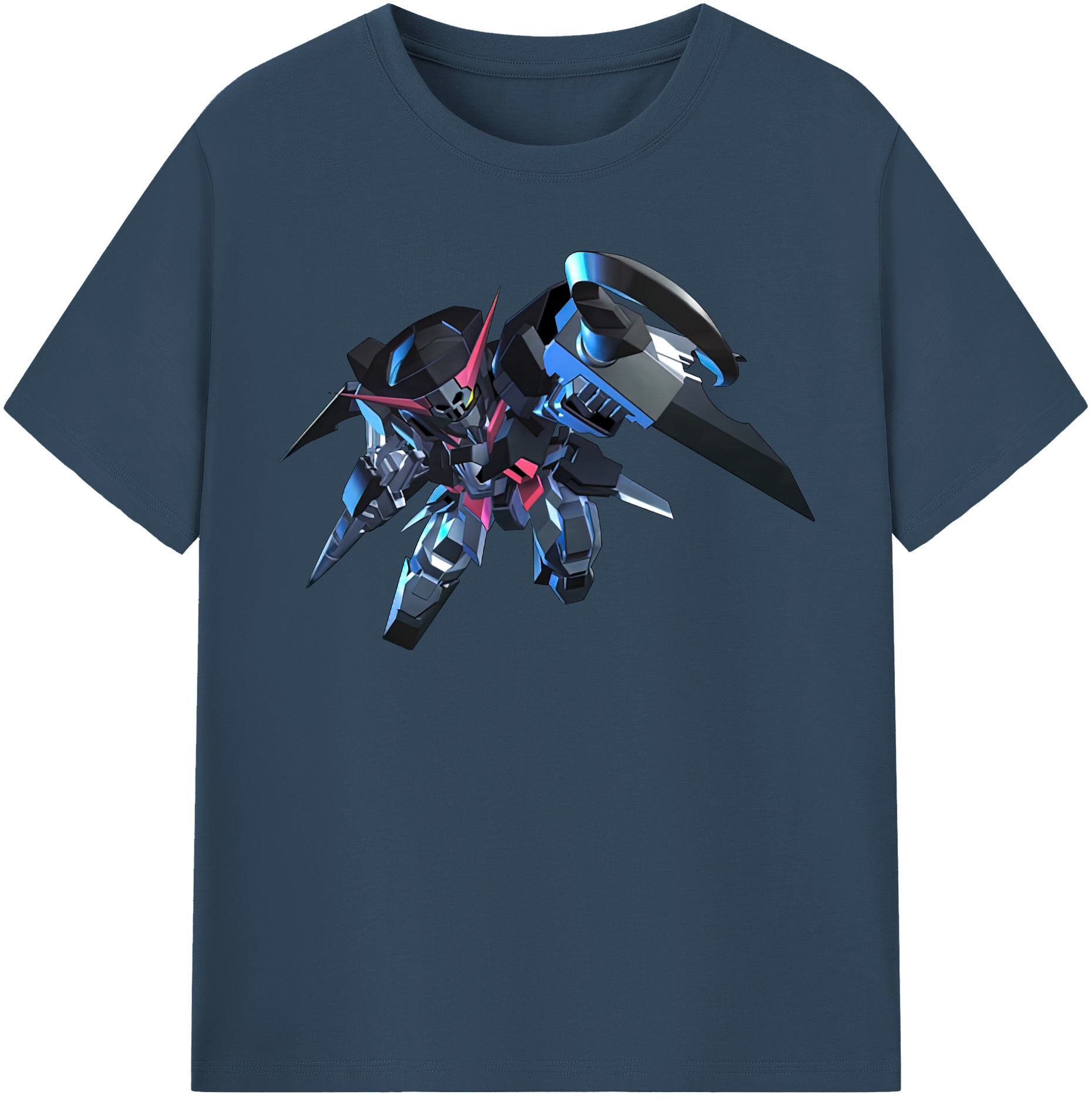 （画像用） 機動戦士ガンダム Mobile Suit Gundam レディースカジュアルプリントTシャツ（綿100％）