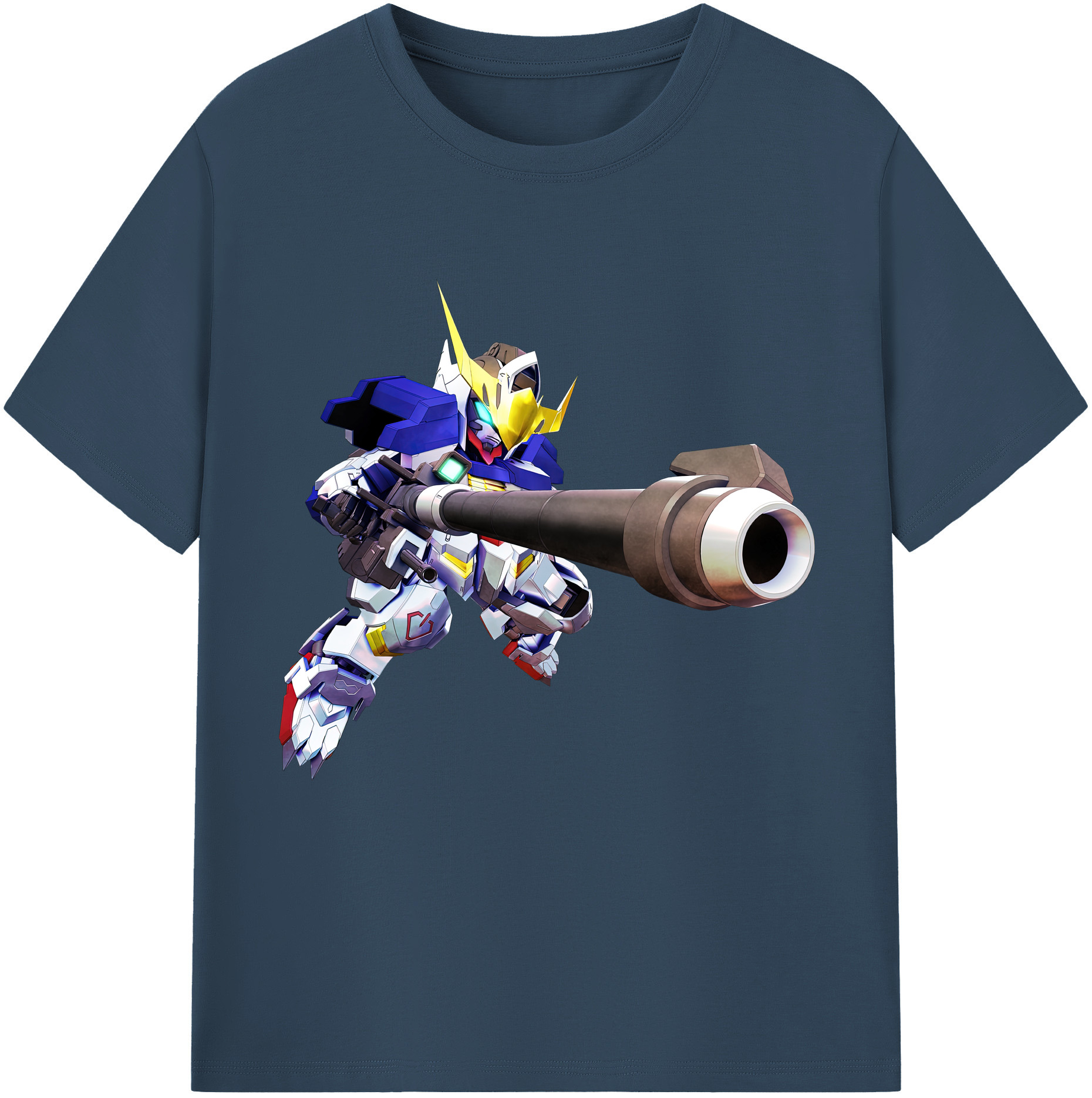 （画像用） 機動戦士ガンダム Mobile Suit Gundam レディースカジュアルプリントTシャツ（綿100％）