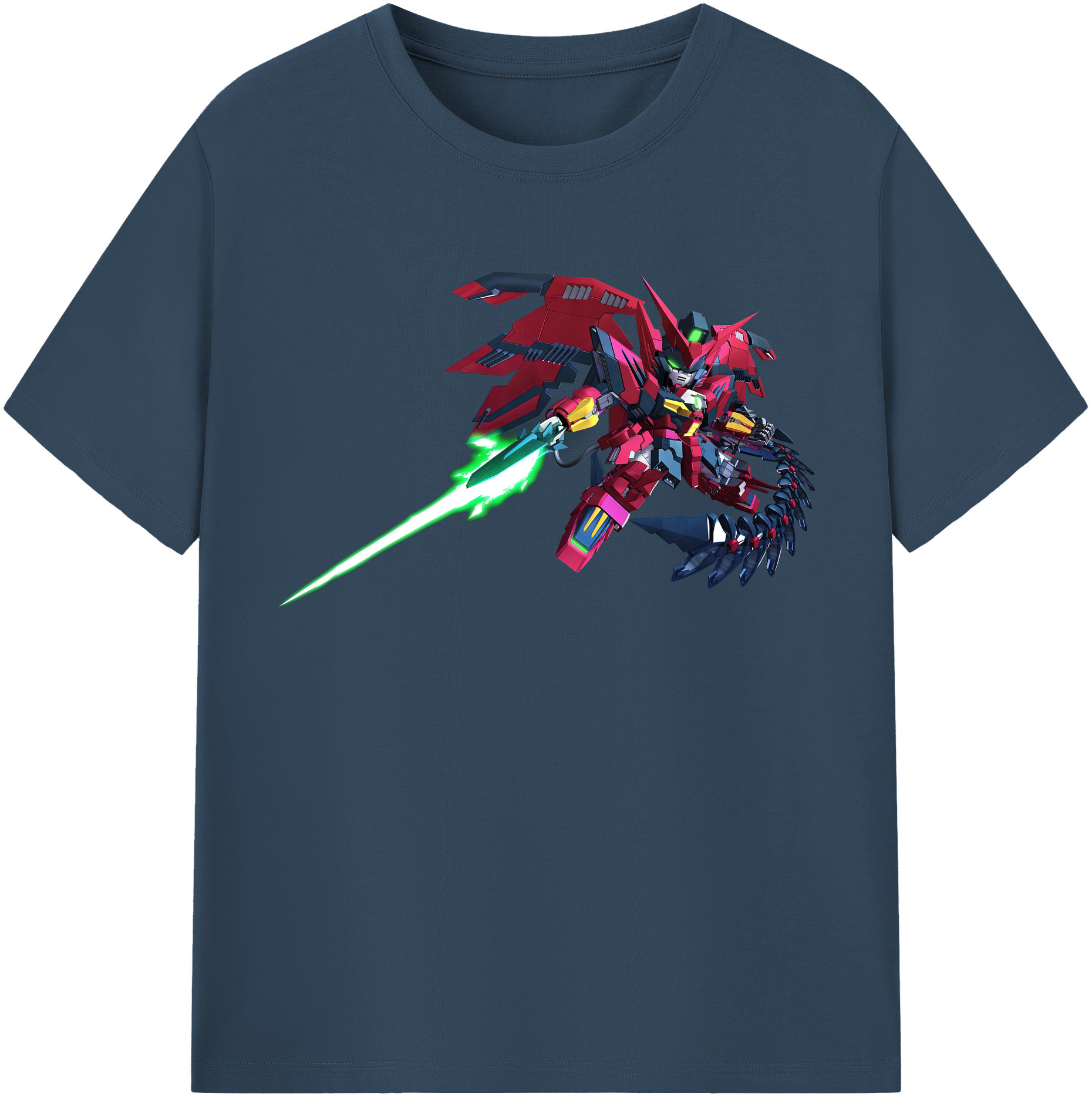 （画像用） 機動戦士ガンダム Mobile Suit Gundam レディースカジュアルプリントTシャツ（綿100％）