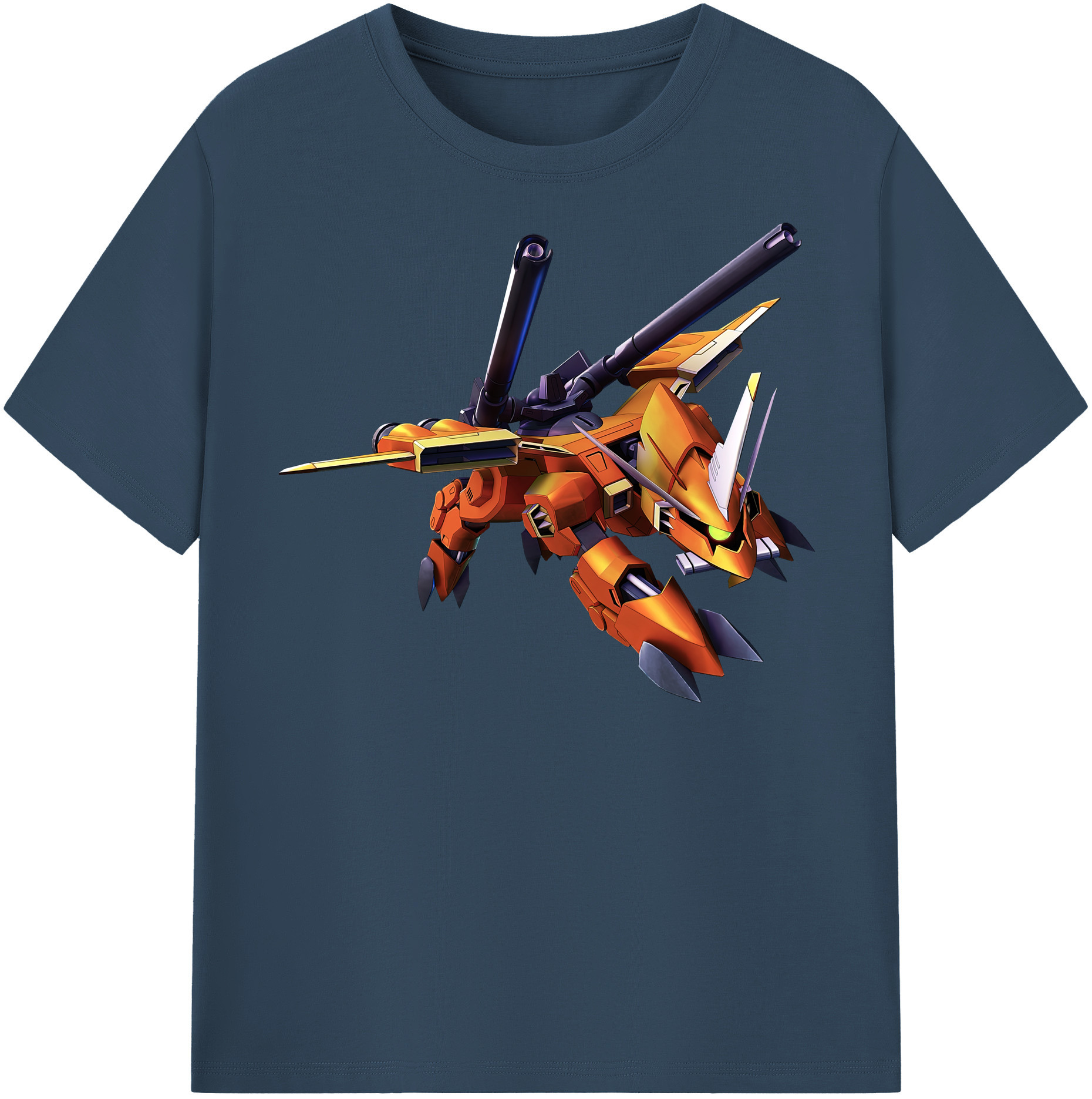 （画像用） 機動戦士ガンダム Mobile Suit Gundam レディースカジュアルプリントTシャツ（綿100％）