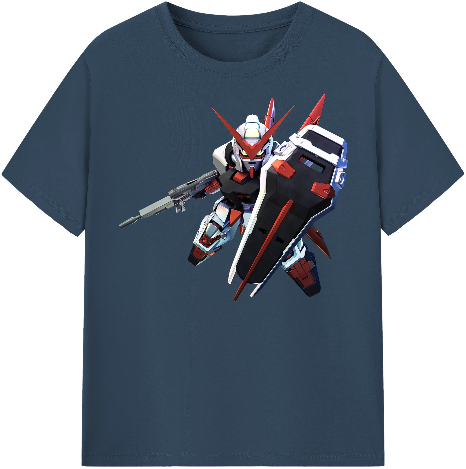 （画像用） 機動戦士ガンダム Mobile Suit Gundam レディースカジュアルプリントTシャツ（綿100％）