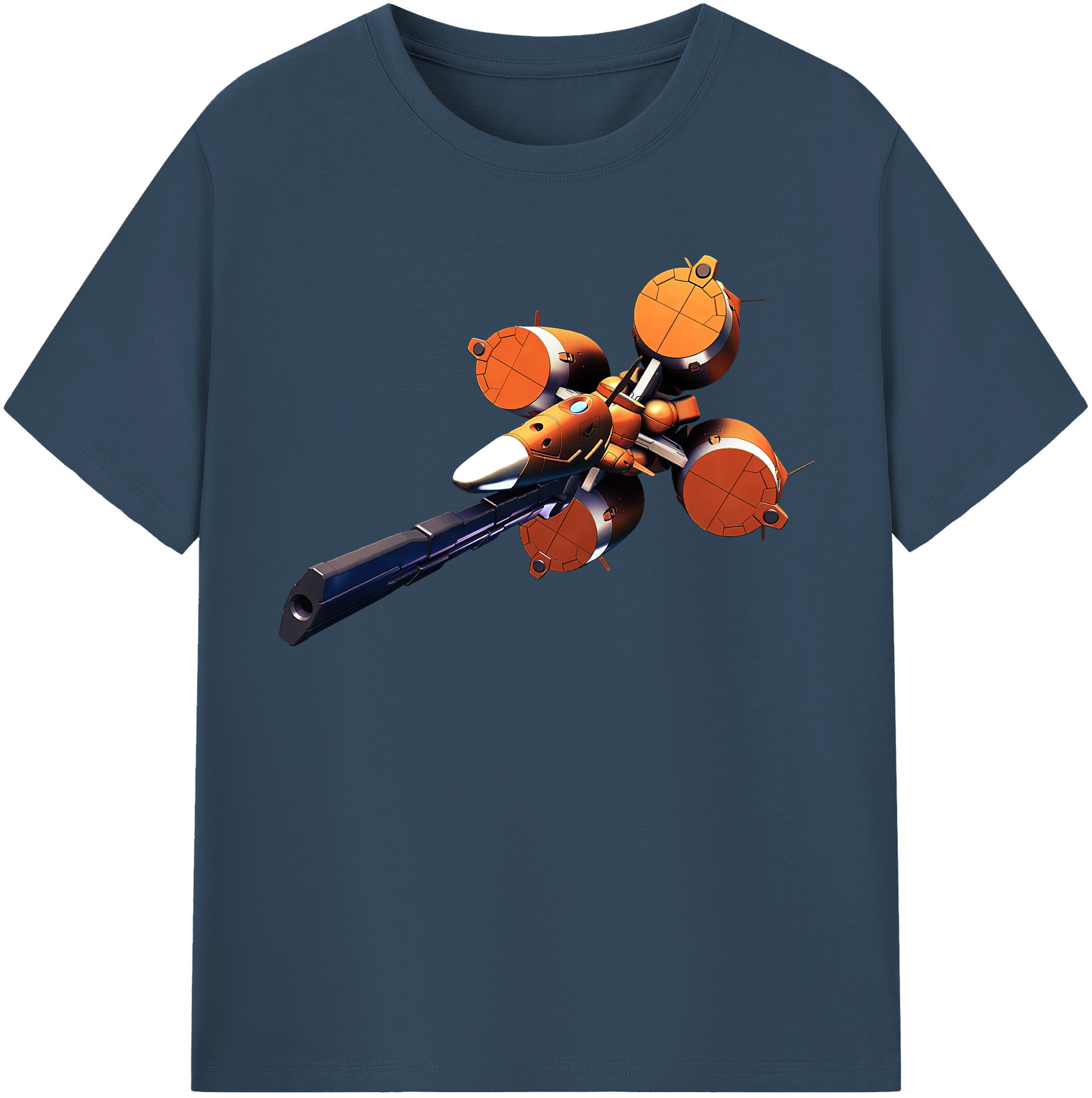（画像用） 機動戦士ガンダム Mobile Suit Gundam レディースカジュアルプリントTシャツ（綿100％）