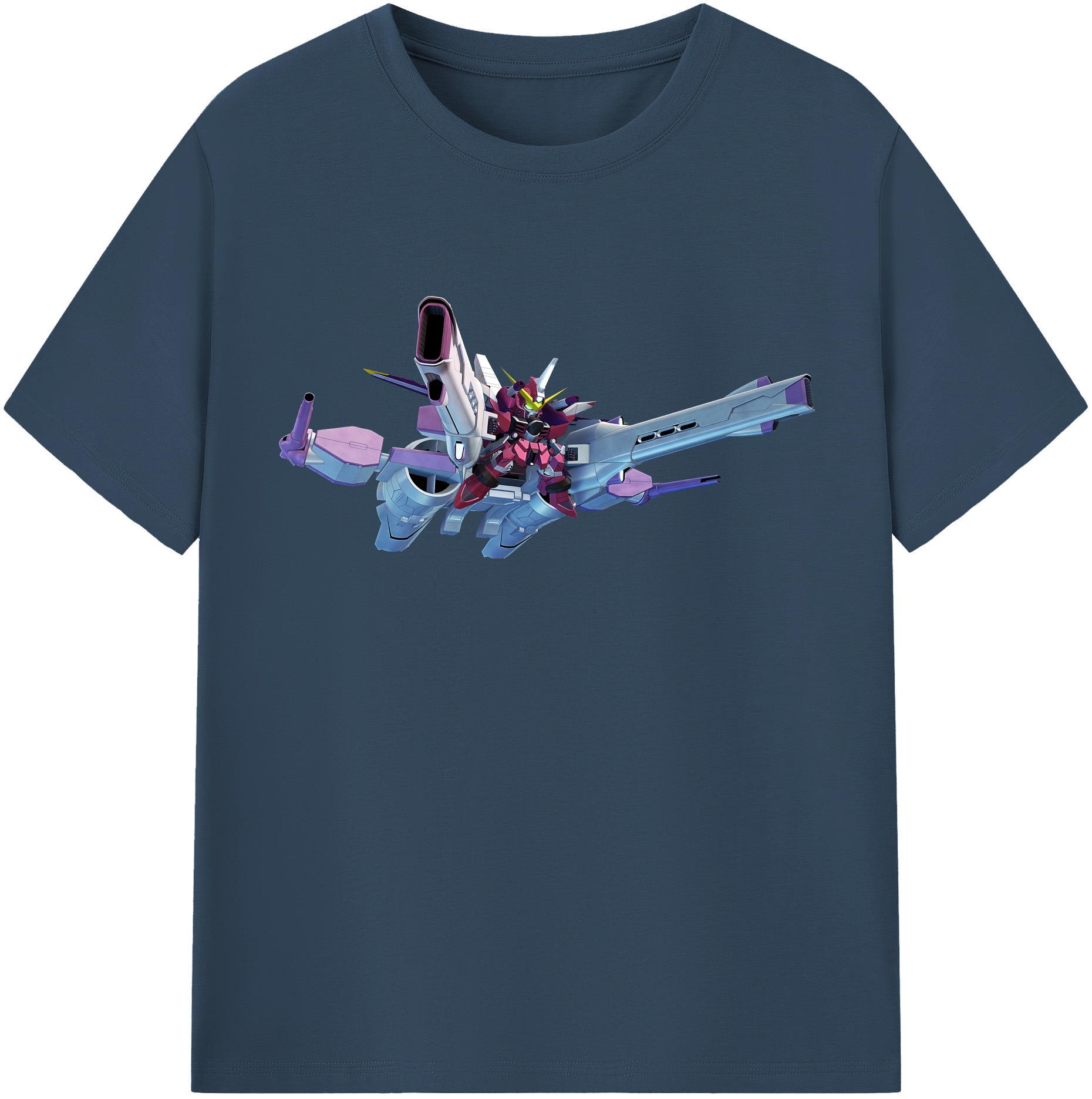 （画像用） 機動戦士ガンダム Mobile Suit Gundam レディースカジュアルプリントTシャツ（綿100％）
