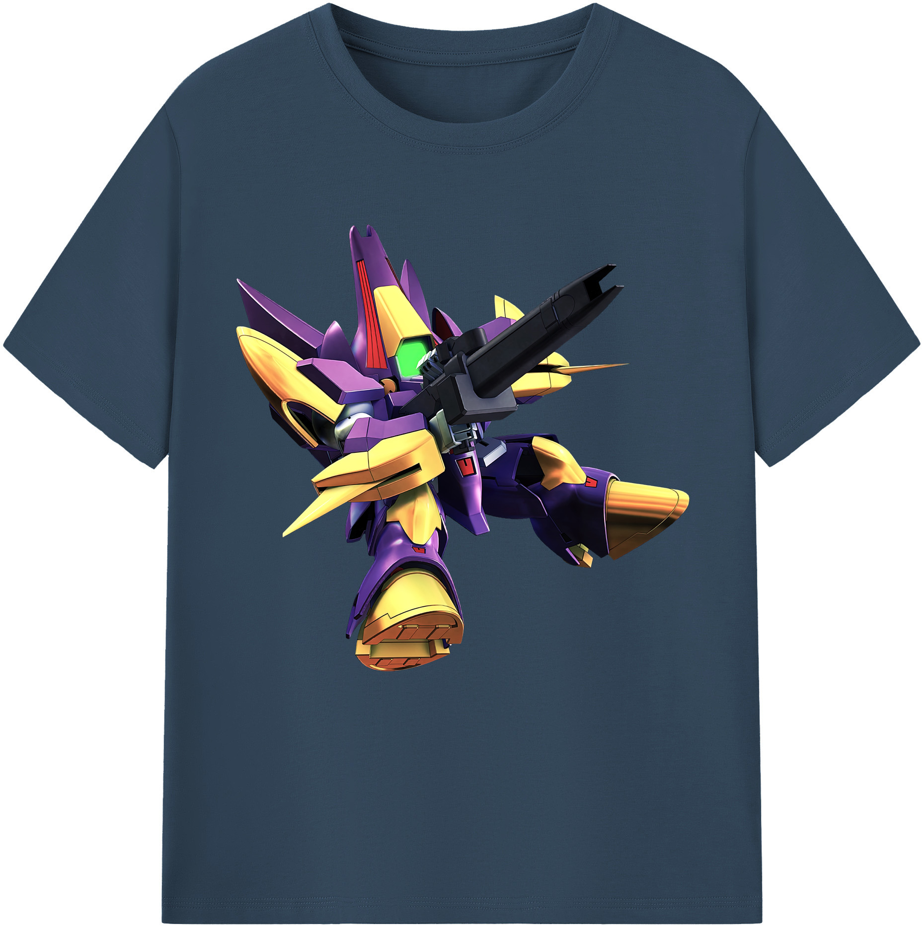 （画像用） 機動戦士ガンダム Mobile Suit Gundam レディースカジュアルプリントTシャツ（綿100％）