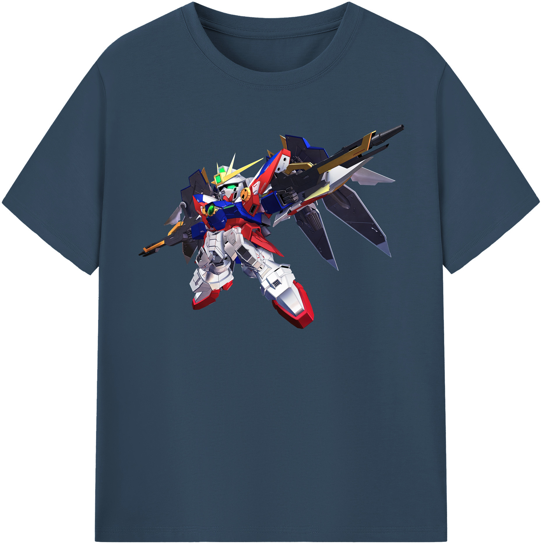 （画像用） 機動戦士ガンダム Mobile Suit Gundam レディースカジュアルプリントTシャツ（綿100％）