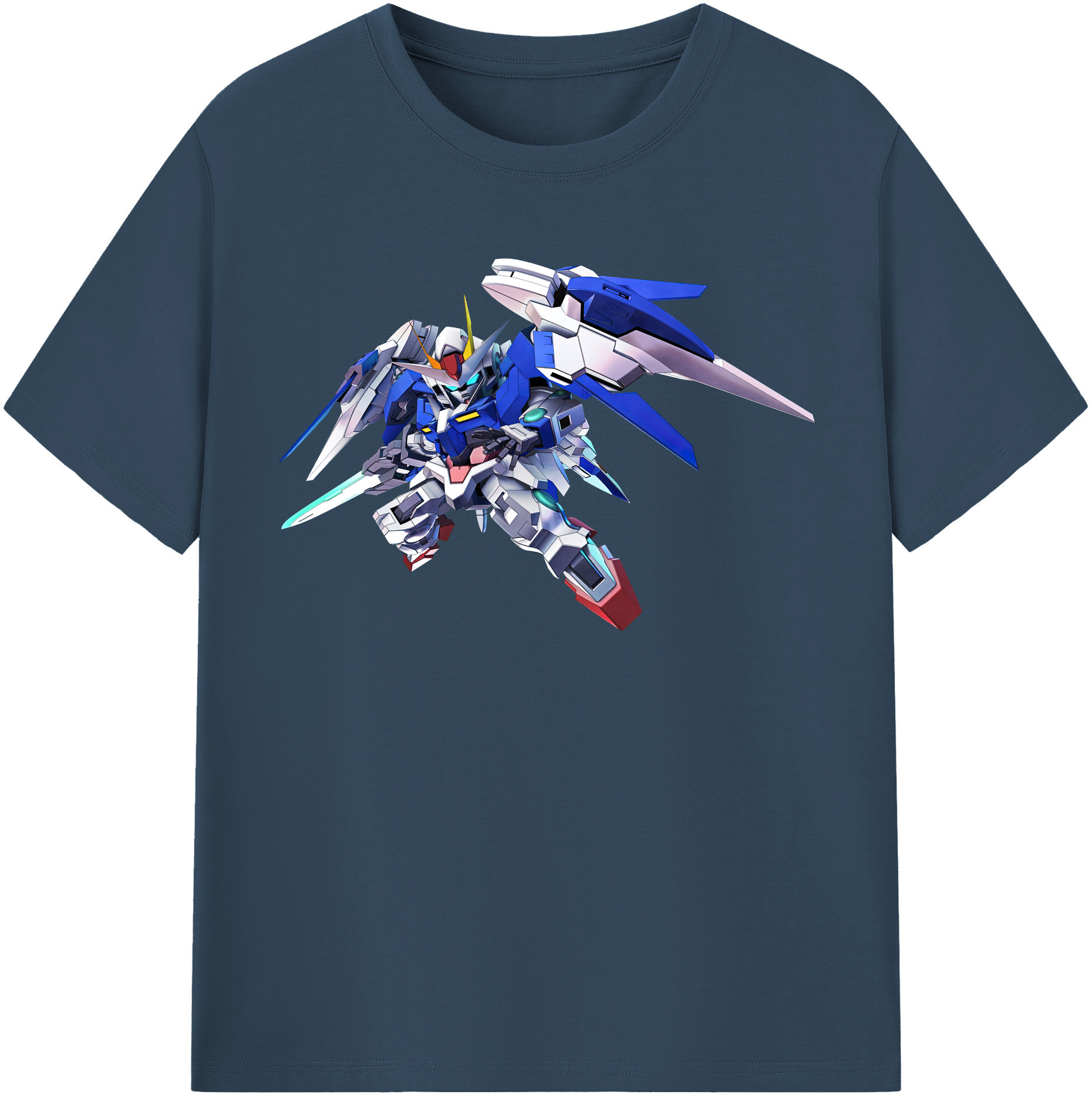 （画像用） 機動戦士ガンダム Mobile Suit Gundam レディースカジュアルプリントTシャツ（綿100％）