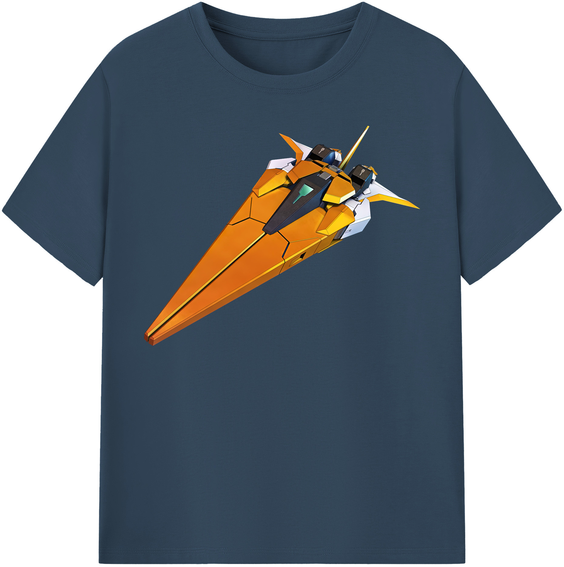 （画像用） 機動戦士ガンダム Mobile Suit Gundam レディースカジュアルプリントTシャツ（綿100％）