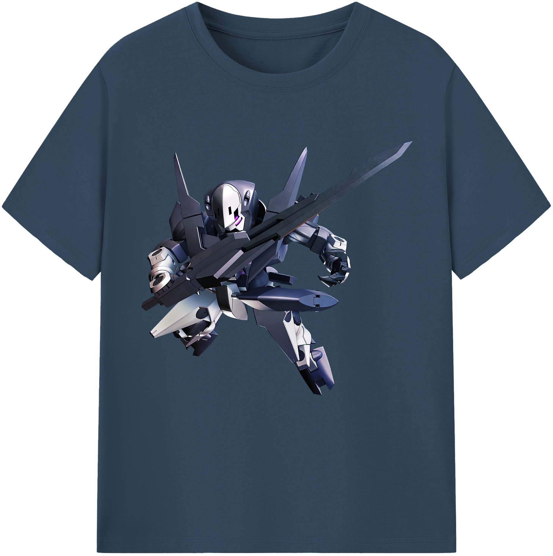 （画像用） 機動戦士ガンダム Mobile Suit Gundam レディースカジュアルプリントTシャツ（綿100％）