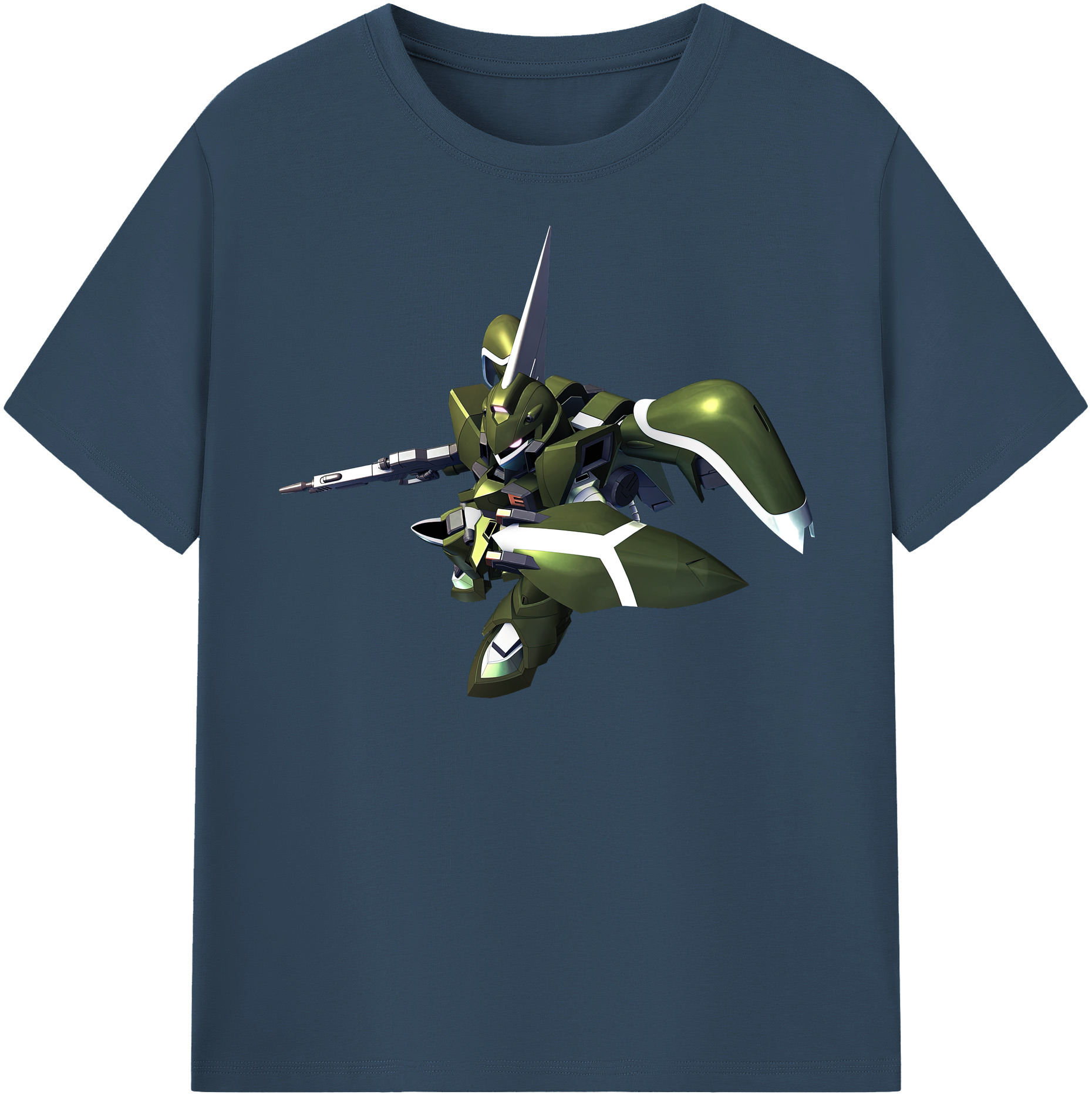 （画像用） 機動戦士ガンダム Mobile Suit Gundam レディースカジュアルプリントTシャツ（綿100％）