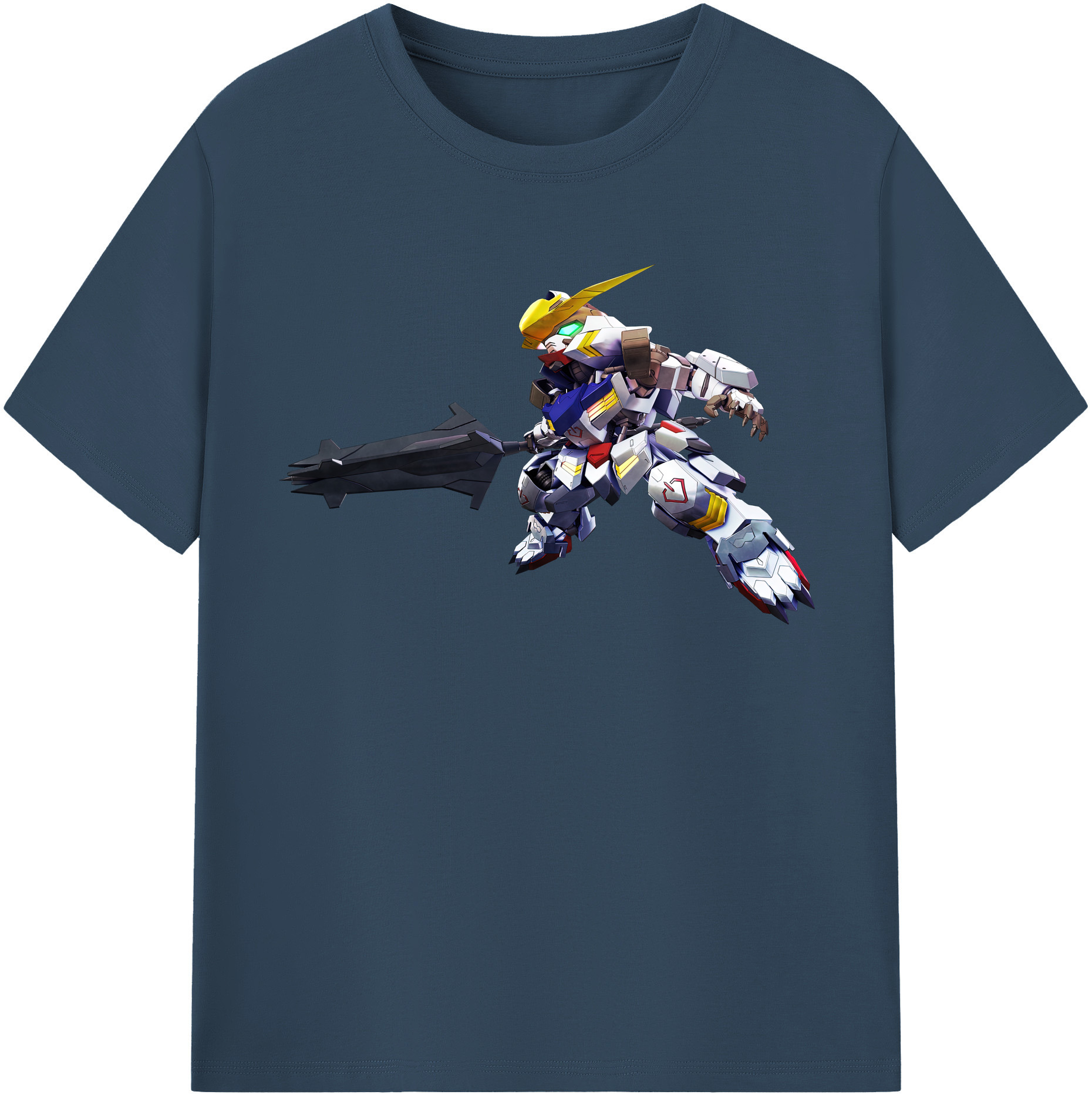 （画像用） 機動戦士ガンダム Mobile Suit Gundam レディースカジュアルプリントTシャツ（綿100％）