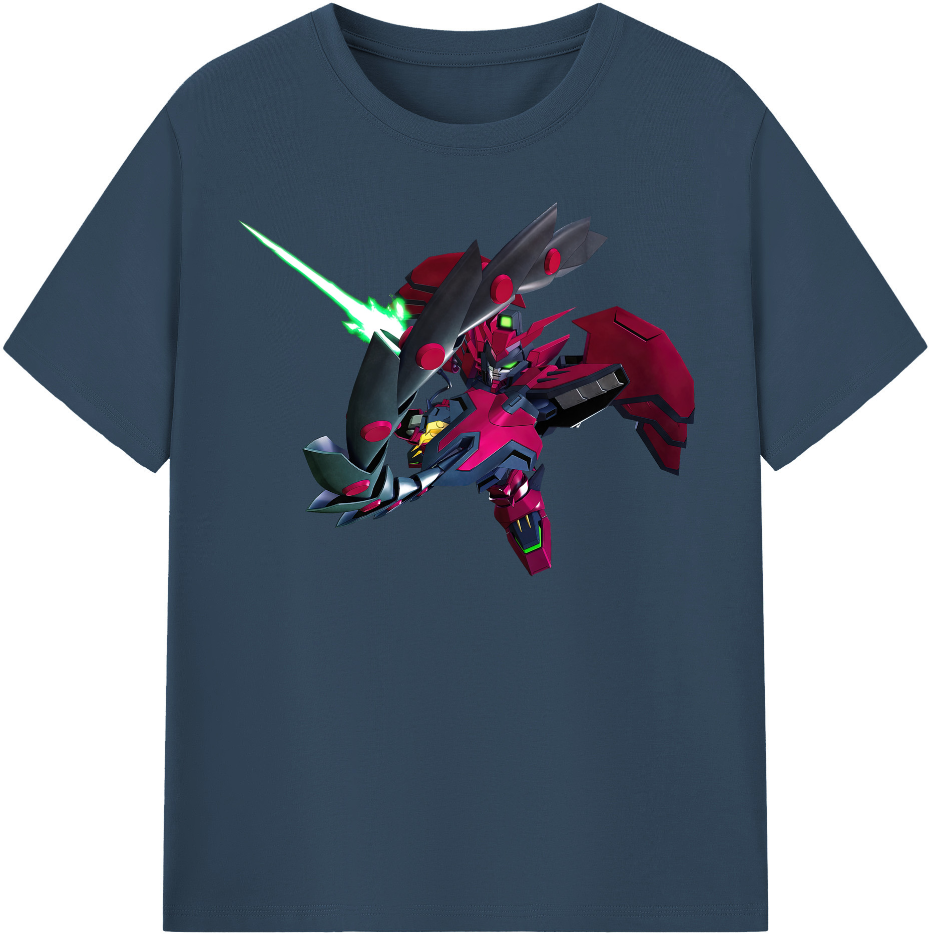 （画像用） 機動戦士ガンダム Mobile Suit Gundam レディースカジュアルプリントTシャツ（綿100％）