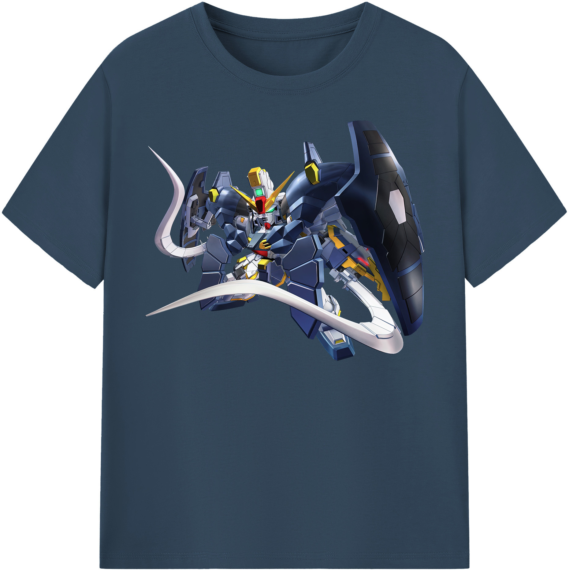 （画像用） 機動戦士ガンダム Mobile Suit Gundam レディースカジュアルプリントTシャツ（綿100％）