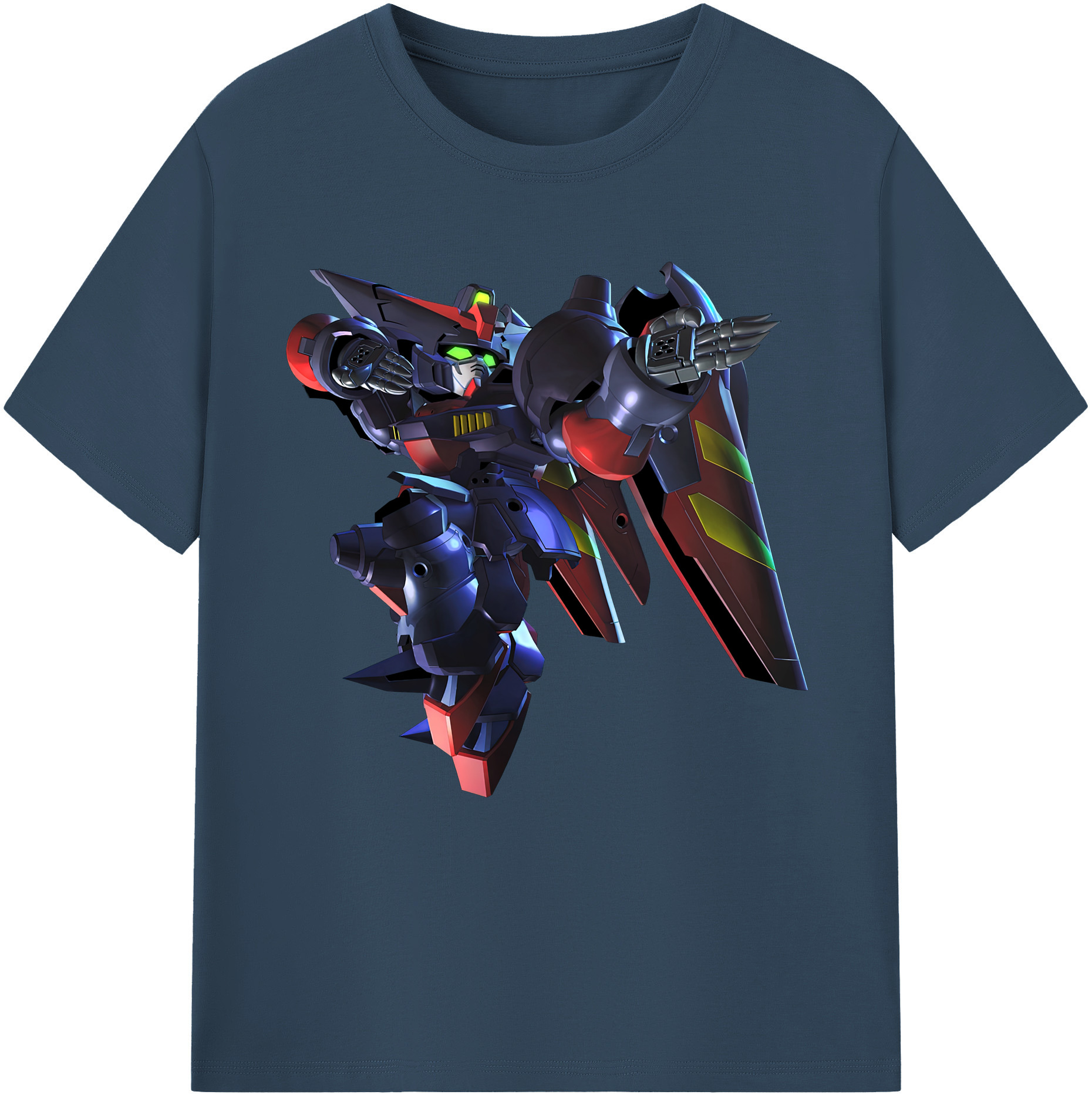 （画像用） 機動戦士ガンダム Mobile Suit Gundam レディースカジュアルプリントTシャツ（綿100％）