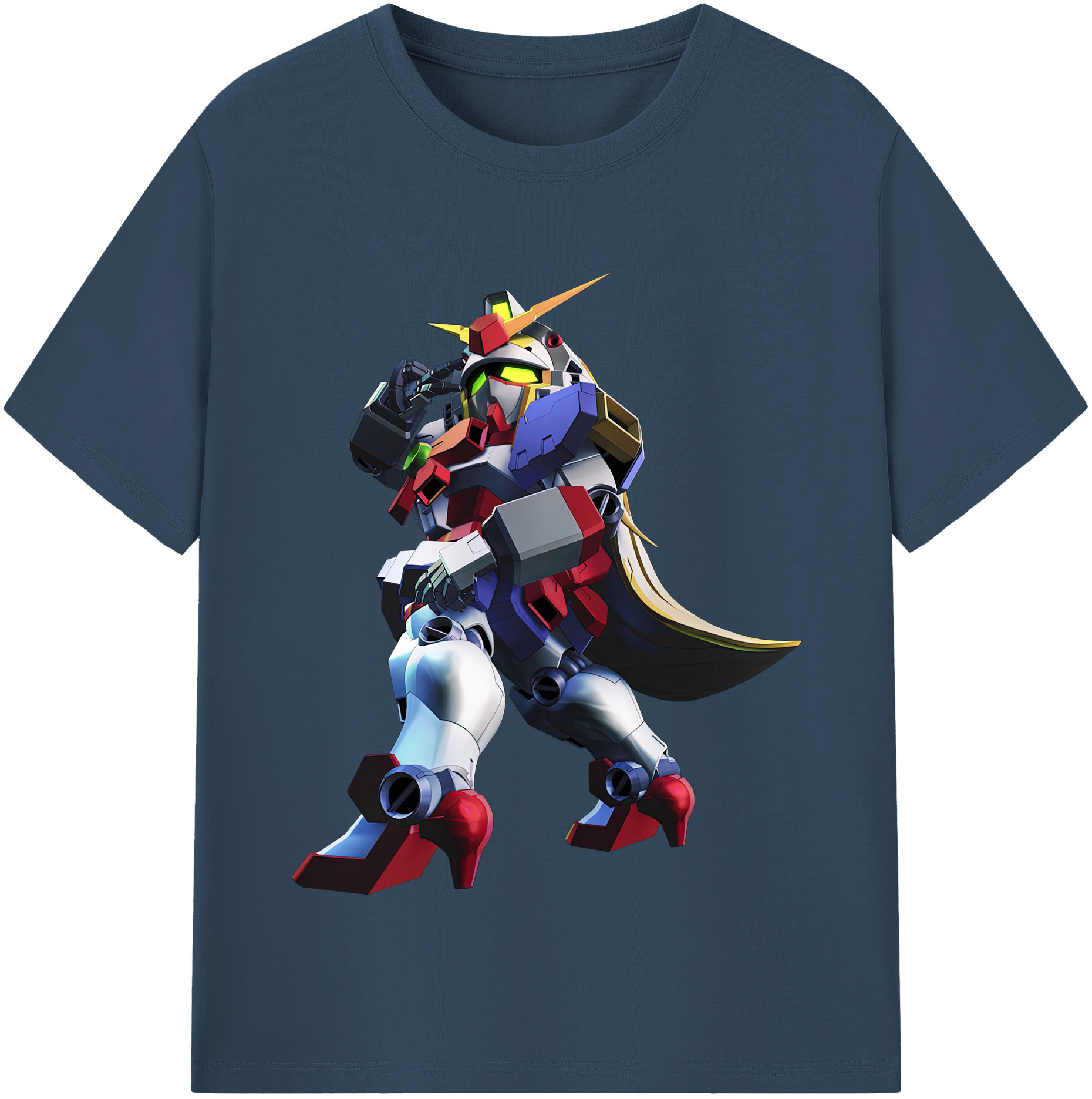 （画像用） 機動戦士ガンダム Mobile Suit Gundam レディースカジュアルプリントTシャツ（綿100％）