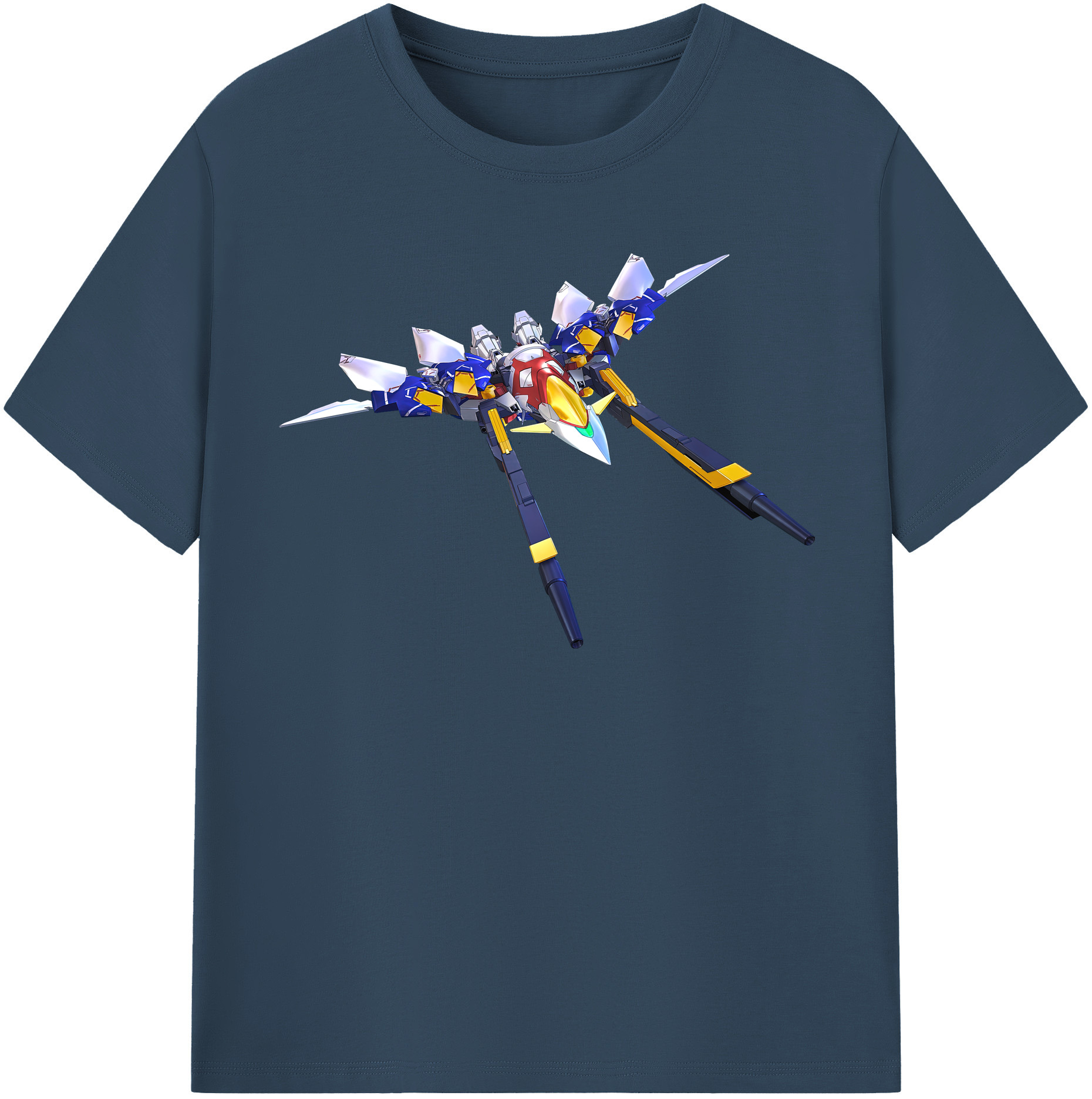 （画像用） 機動戦士ガンダム Mobile Suit Gundam レディースカジュアルプリントTシャツ（綿100％）