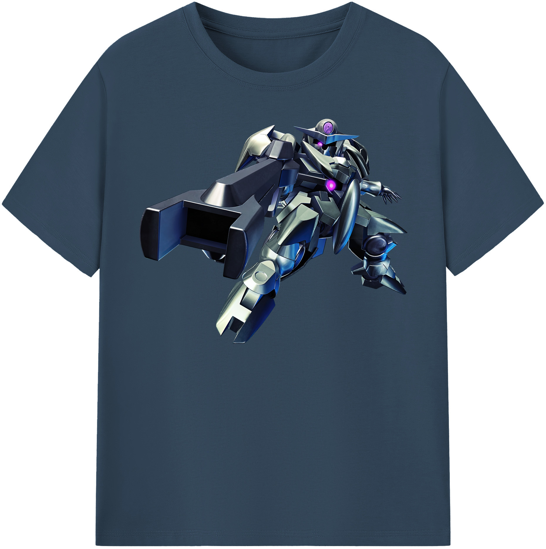 （画像用） 機動戦士ガンダム Mobile Suit Gundam レディースカジュアルプリントTシャツ（綿100％）