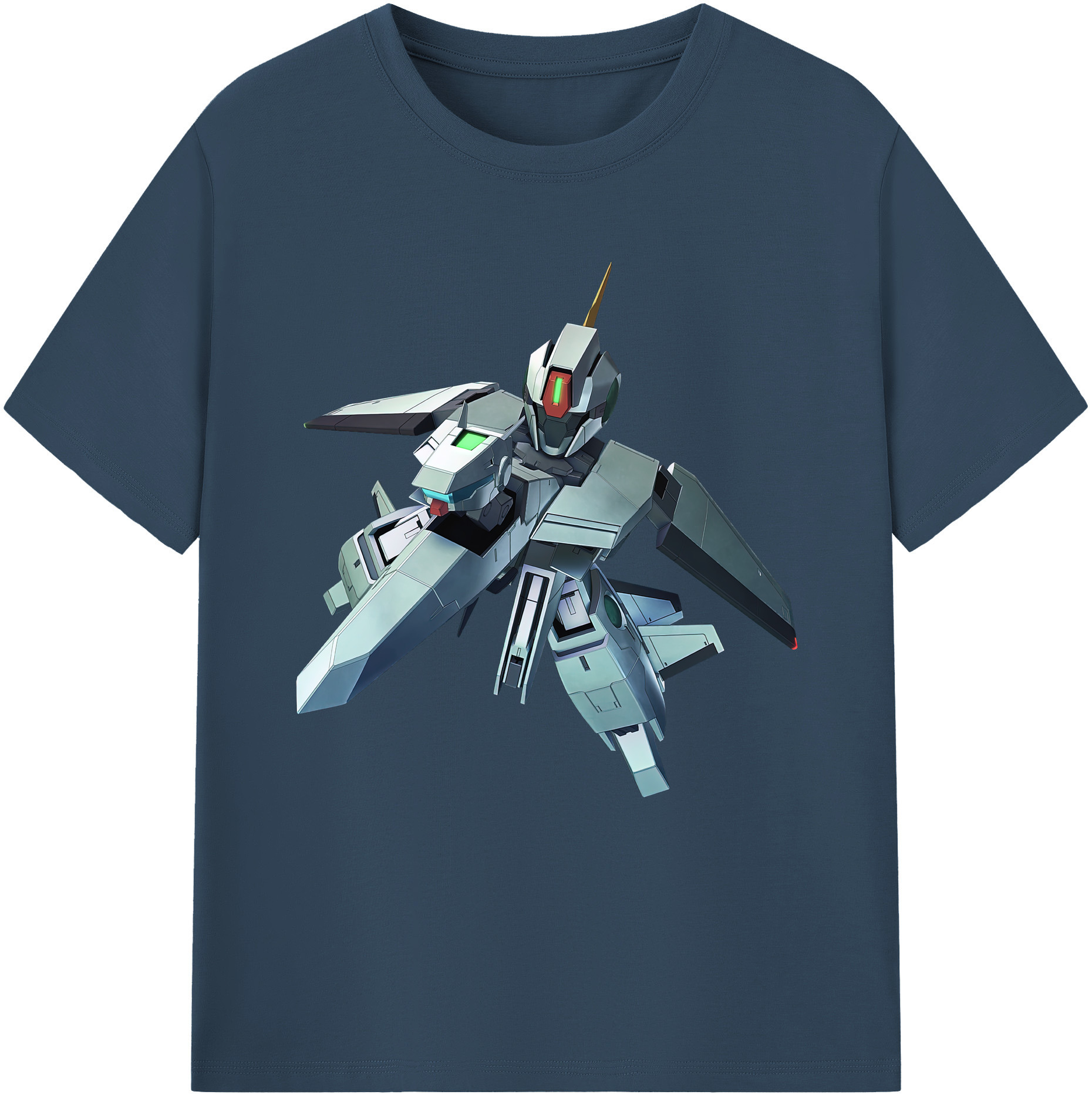 （画像用） 機動戦士ガンダム Mobile Suit Gundam レディースカジュアルプリントTシャツ（綿100％）