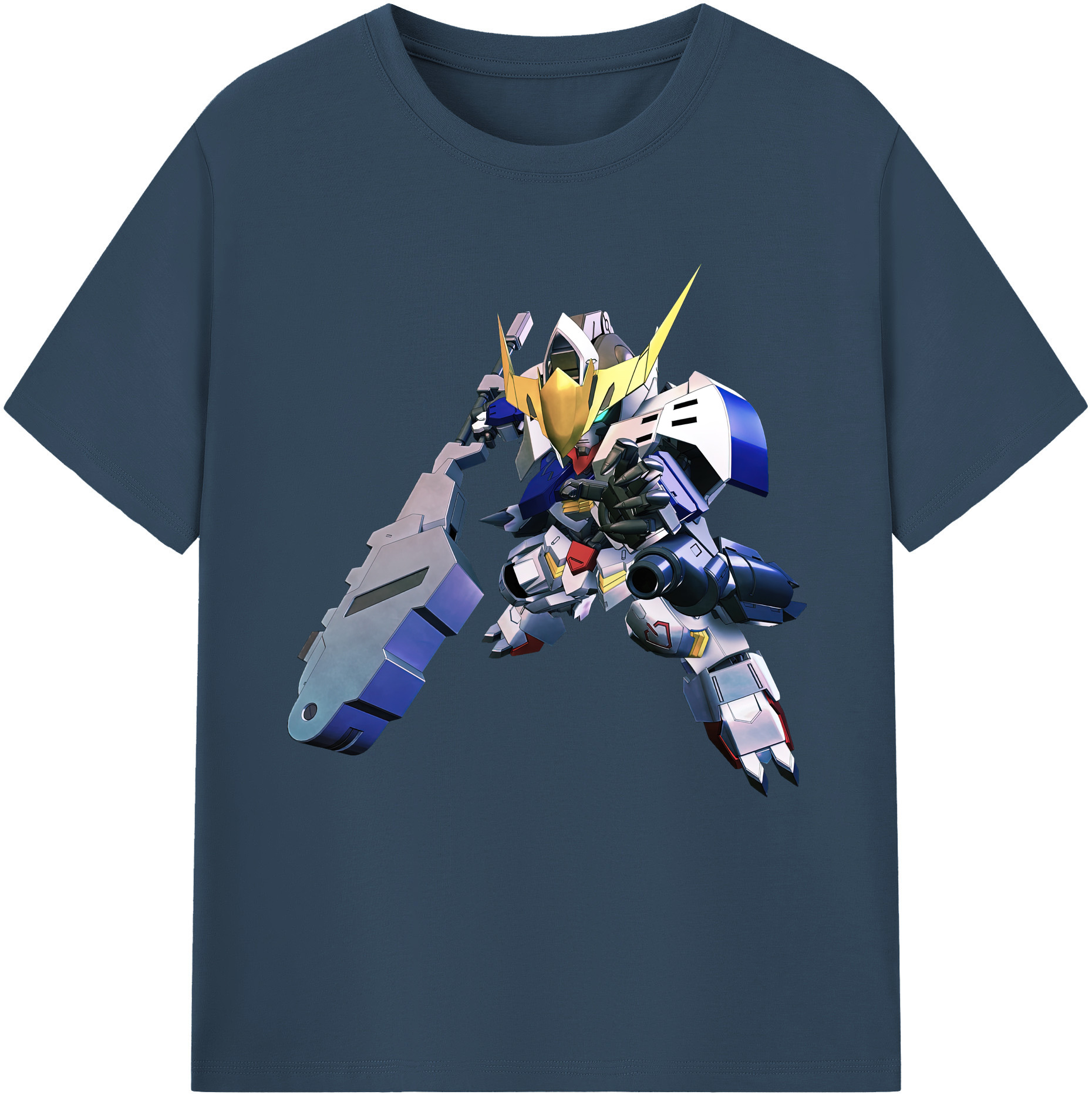 （画像用） 機動戦士ガンダム Mobile Suit Gundam レディースカジュアルプリントTシャツ（綿100％）