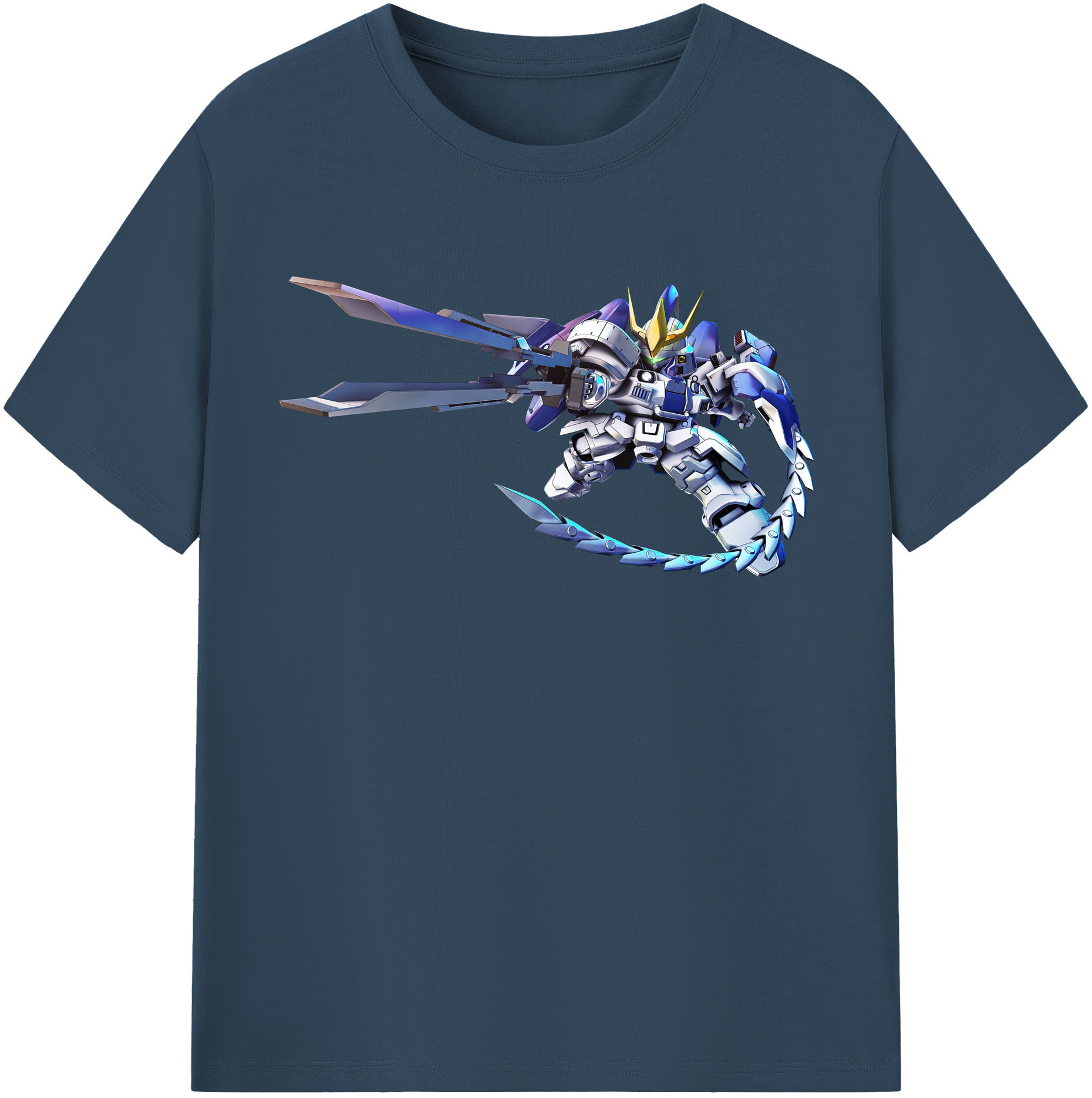（画像用） 機動戦士ガンダム Mobile Suit Gundam レディースカジュアルプリントTシャツ（綿100％）