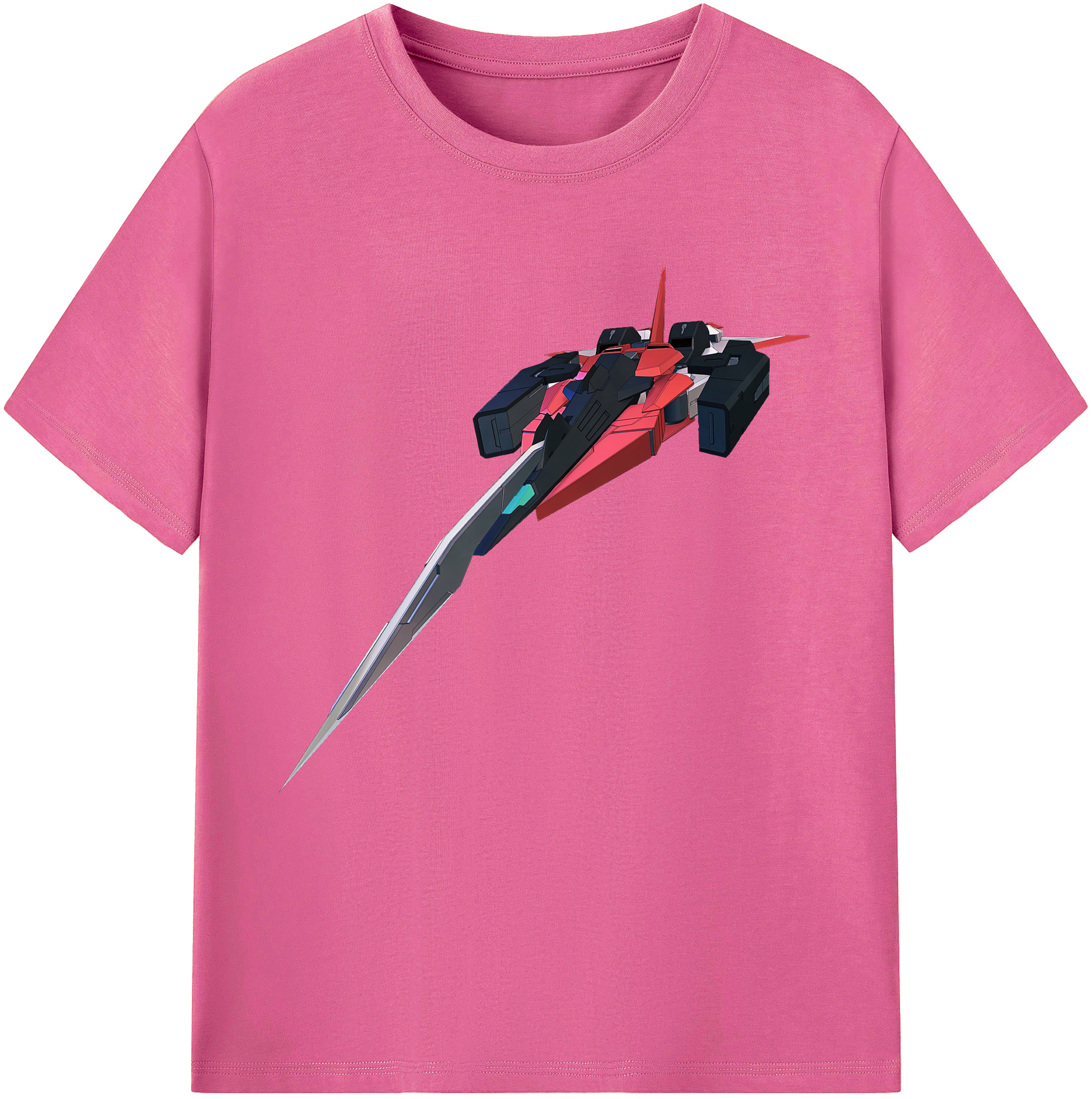（画像用） 機動戦士ガンダム Mobile Suit Gundam レディースカジュアルプリントTシャツ（綿100％）