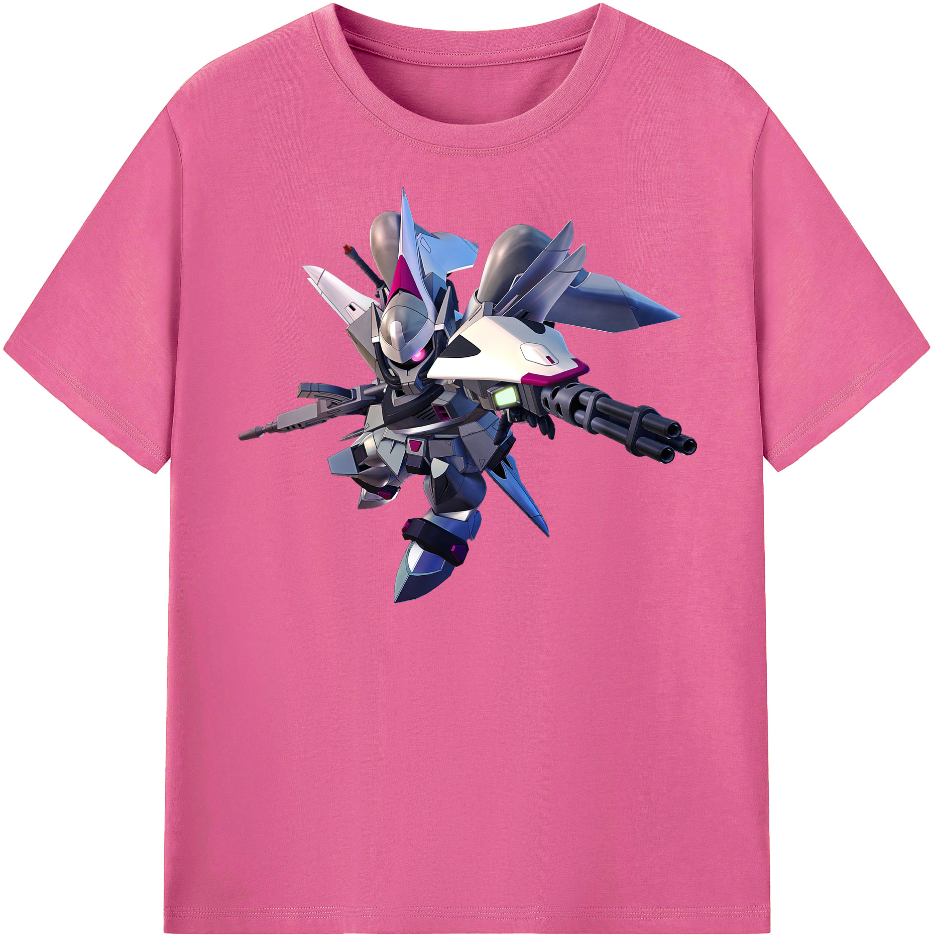 （画像用） 機動戦士ガンダム Mobile Suit Gundam レディースカジュアルプリントTシャツ（綿100％）