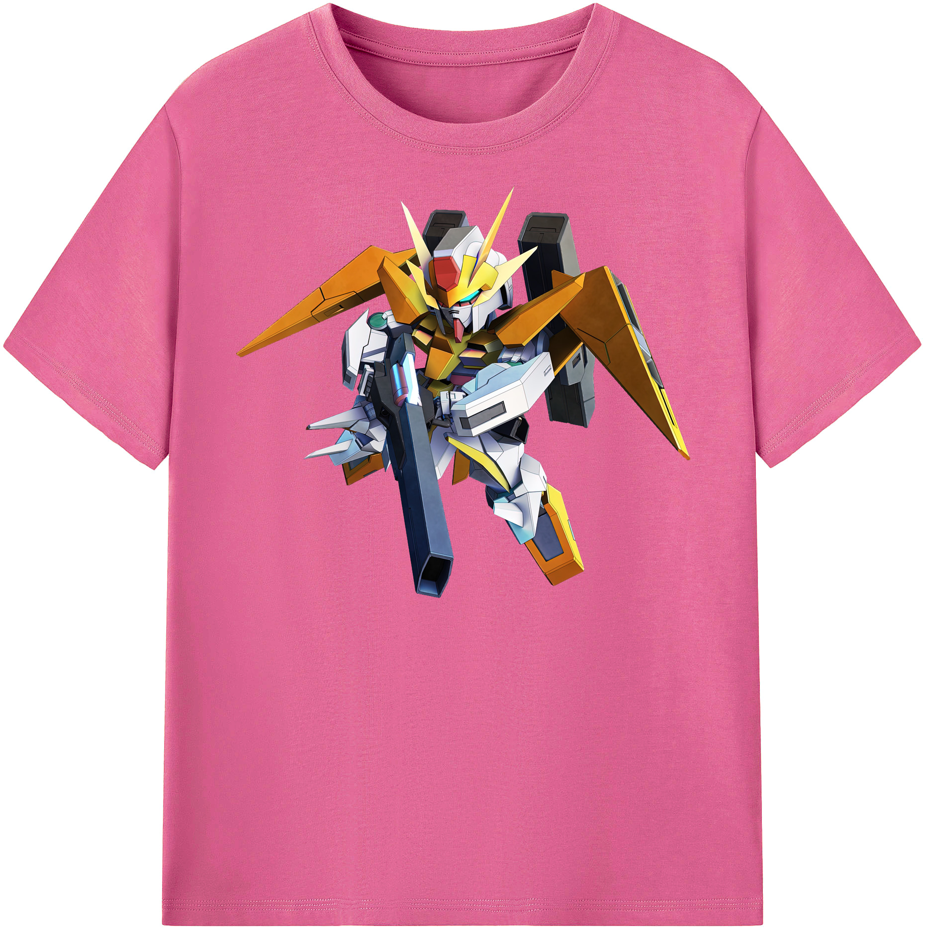 （画像用） 機動戦士ガンダム Mobile Suit Gundam レディースカジュアルプリントTシャツ（綿100％）