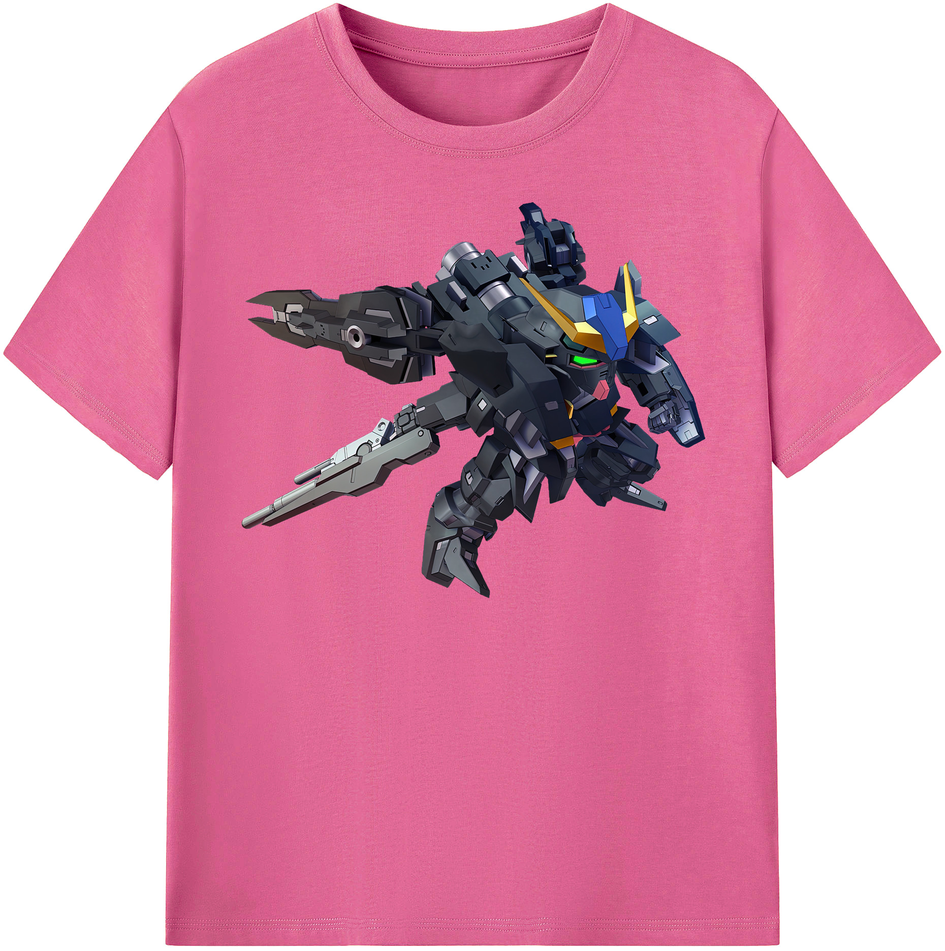 （画像用） 機動戦士ガンダム Mobile Suit Gundam レディースカジュアルプリントTシャツ（綿100％）