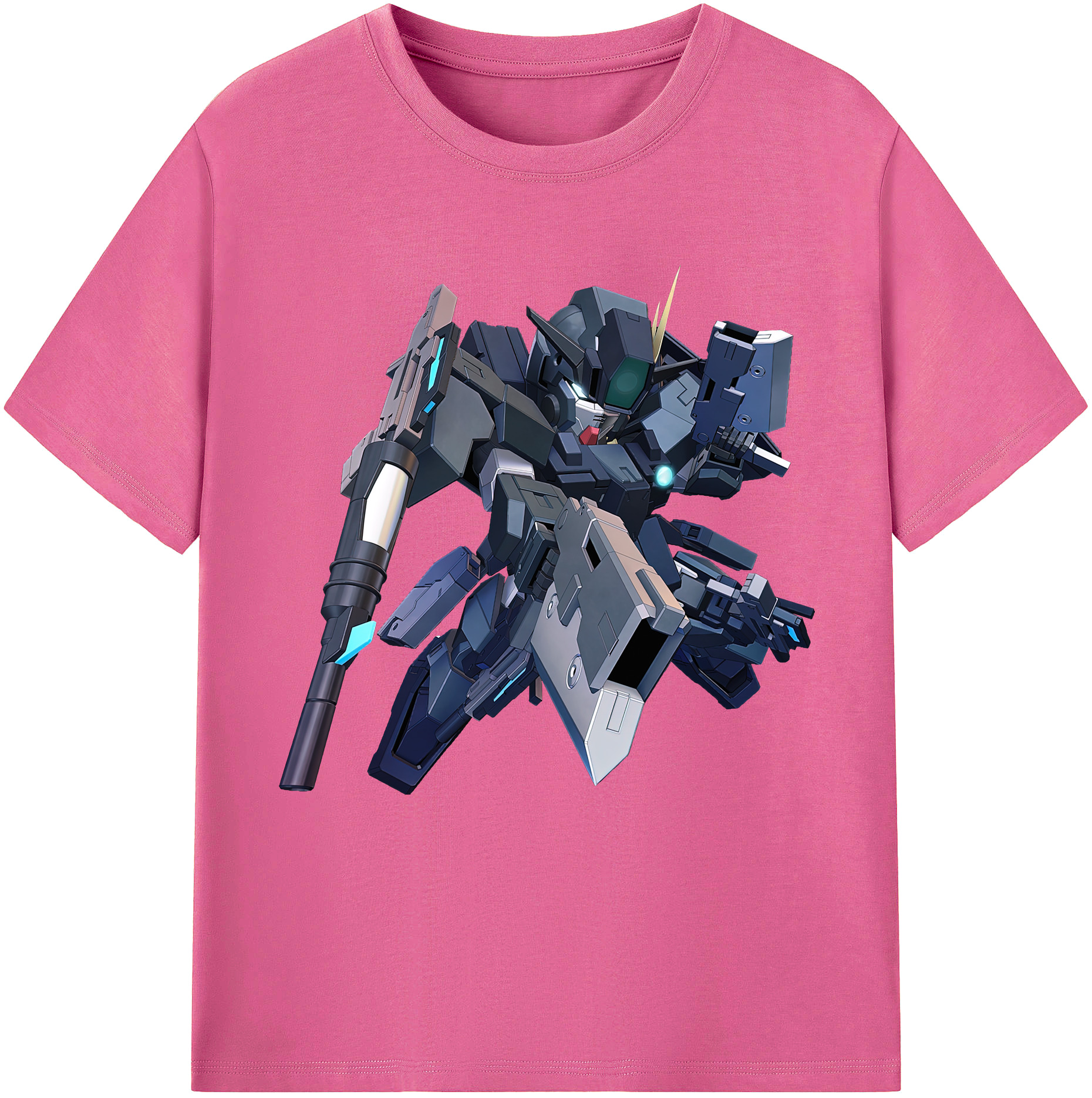 （画像用） 機動戦士ガンダム Mobile Suit Gundam レディースカジュアルプリントTシャツ（綿100％）