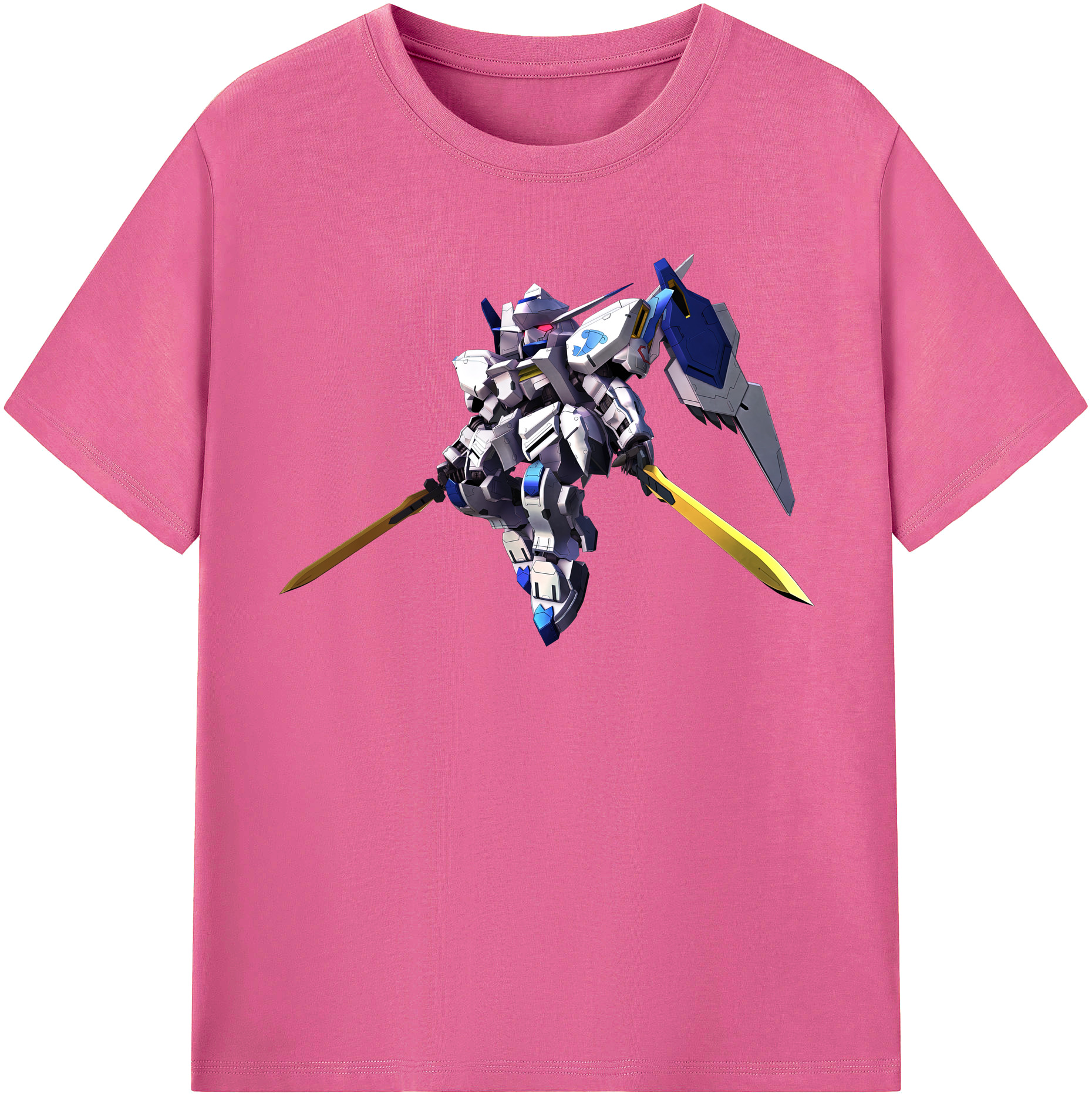 （画像用） 機動戦士ガンダム Mobile Suit Gundam レディースカジュアルプリントTシャツ（綿100％）