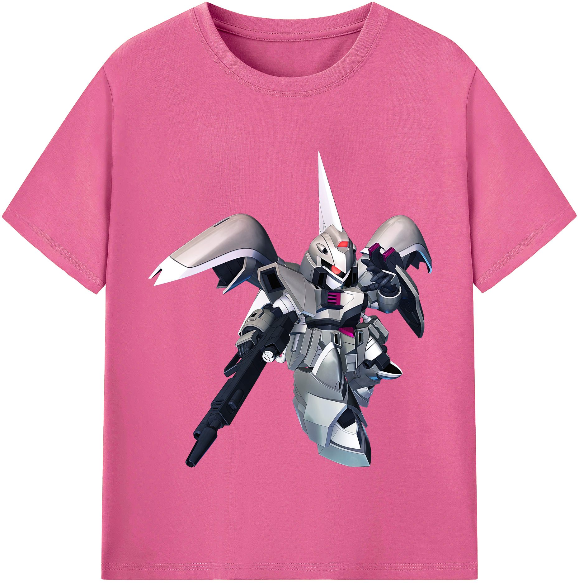 （画像用） 機動戦士ガンダム Mobile Suit Gundam レディースカジュアルプリントTシャツ（綿100％）
