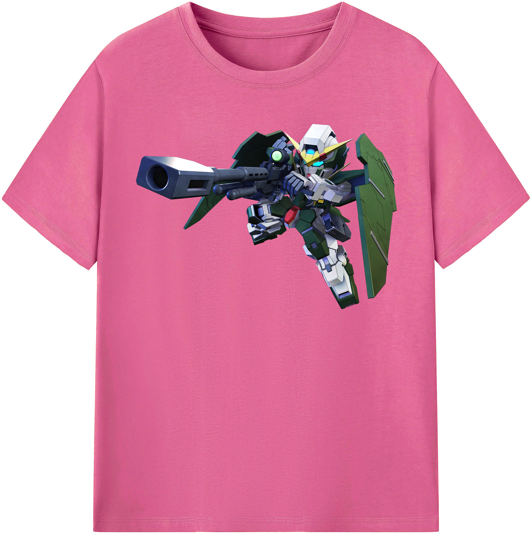 （画像用） 機動戦士ガンダム Mobile Suit Gundam レディースカジュアルプリントTシャツ（綿100％）