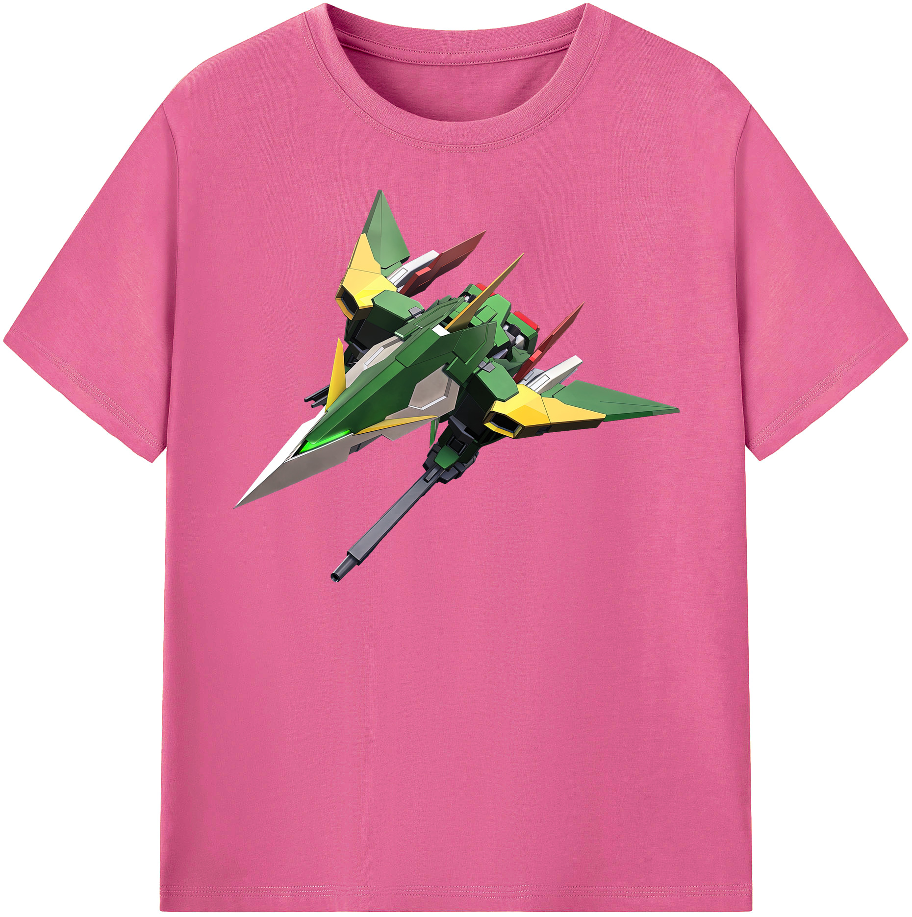 （画像用） 機動戦士ガンダム Mobile Suit Gundam レディースカジュアルプリントTシャツ（綿100％）