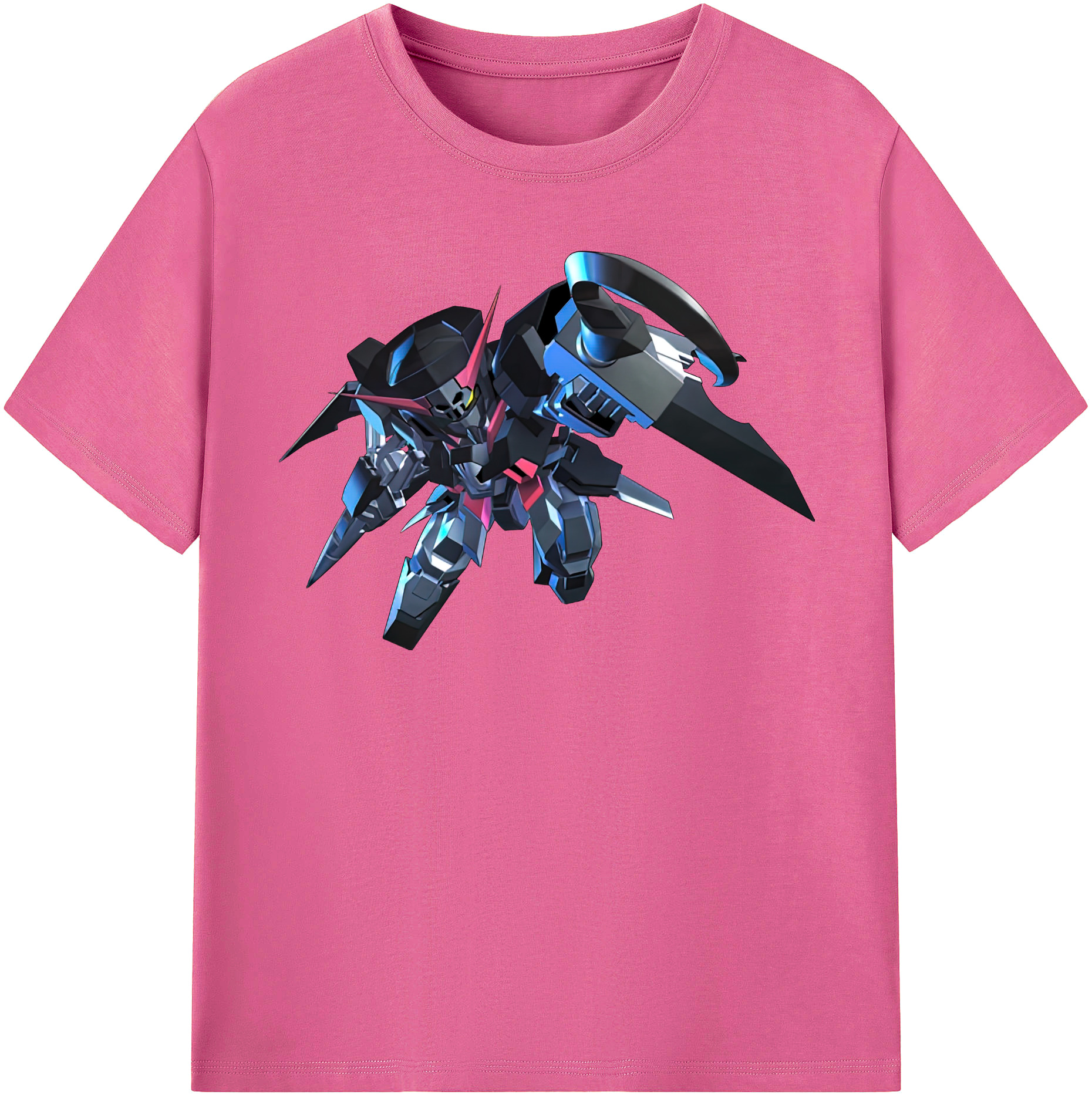 （画像用） 機動戦士ガンダム Mobile Suit Gundam レディースカジュアルプリントTシャツ（綿100％）